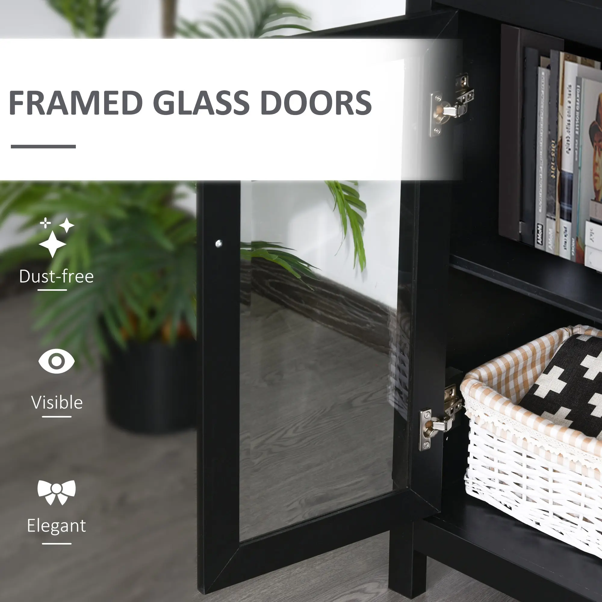 Ashley Bookcase Bookshelf Cabinet - Image 5