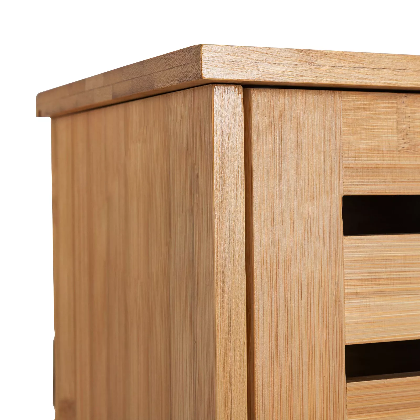 Bamboo Wall Mounted Bathroom Cabinet - Image 6