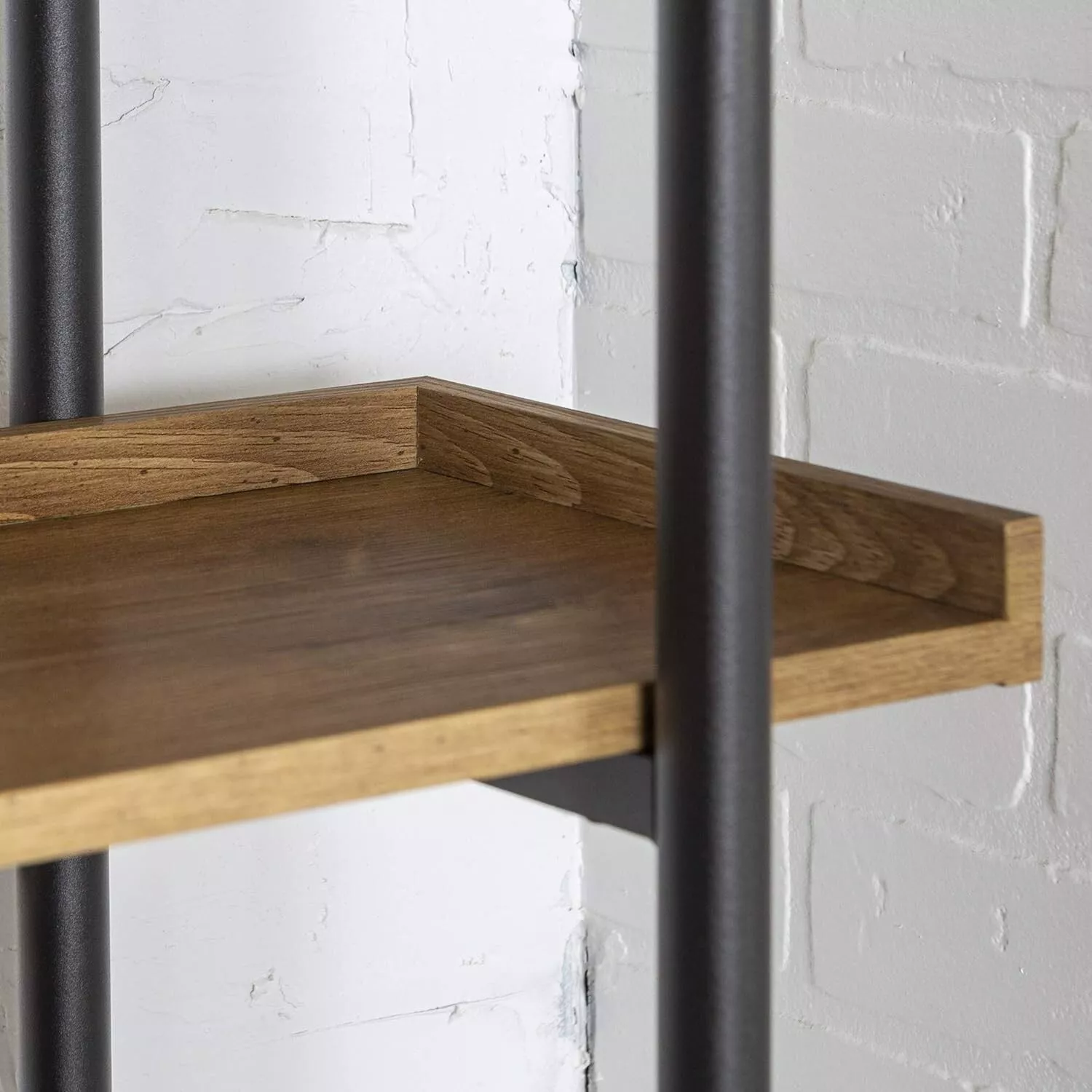 Barker Industrial Bookcase Bookshelf - Image 5