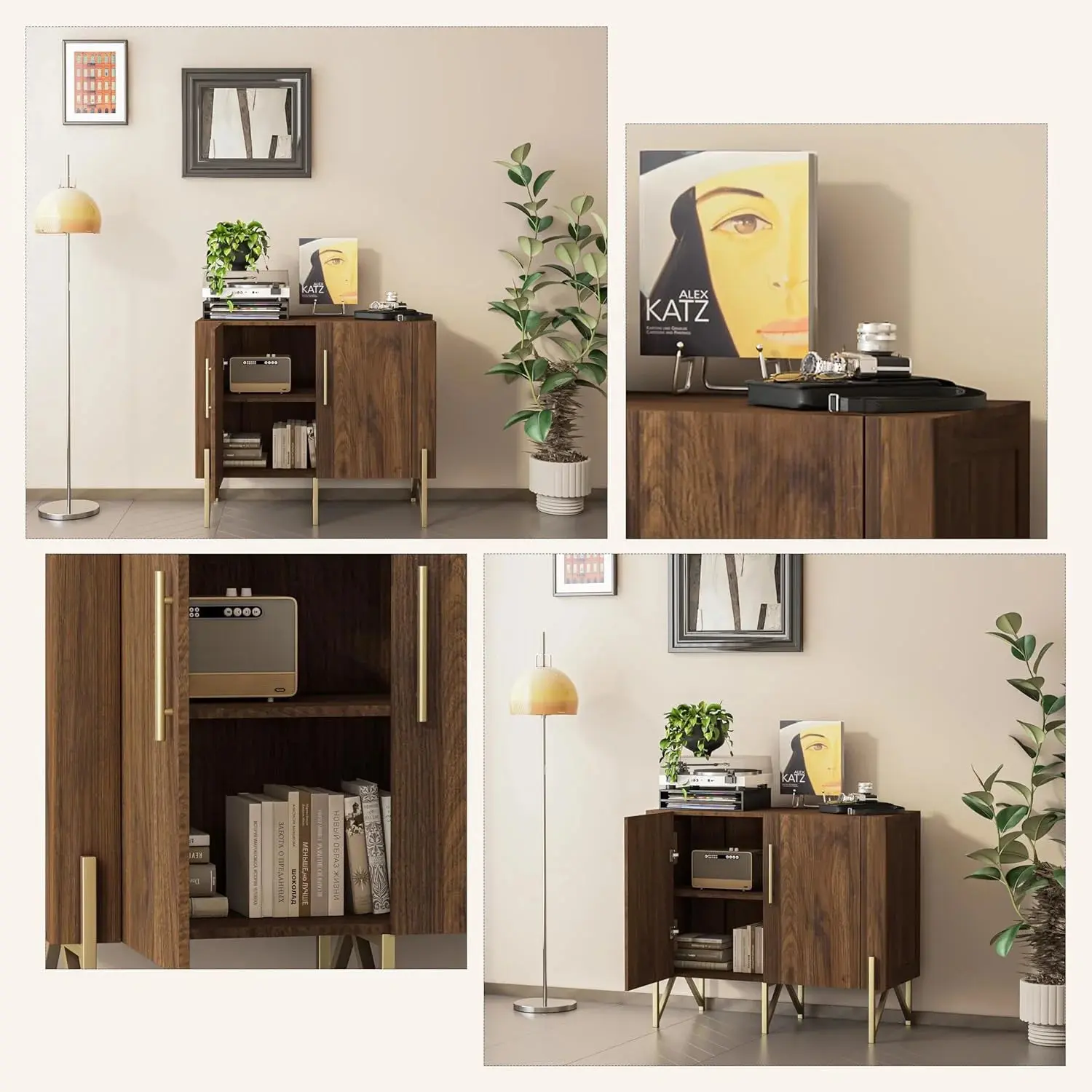 Baxter Mid Century Credenza Cabinet - Image 5