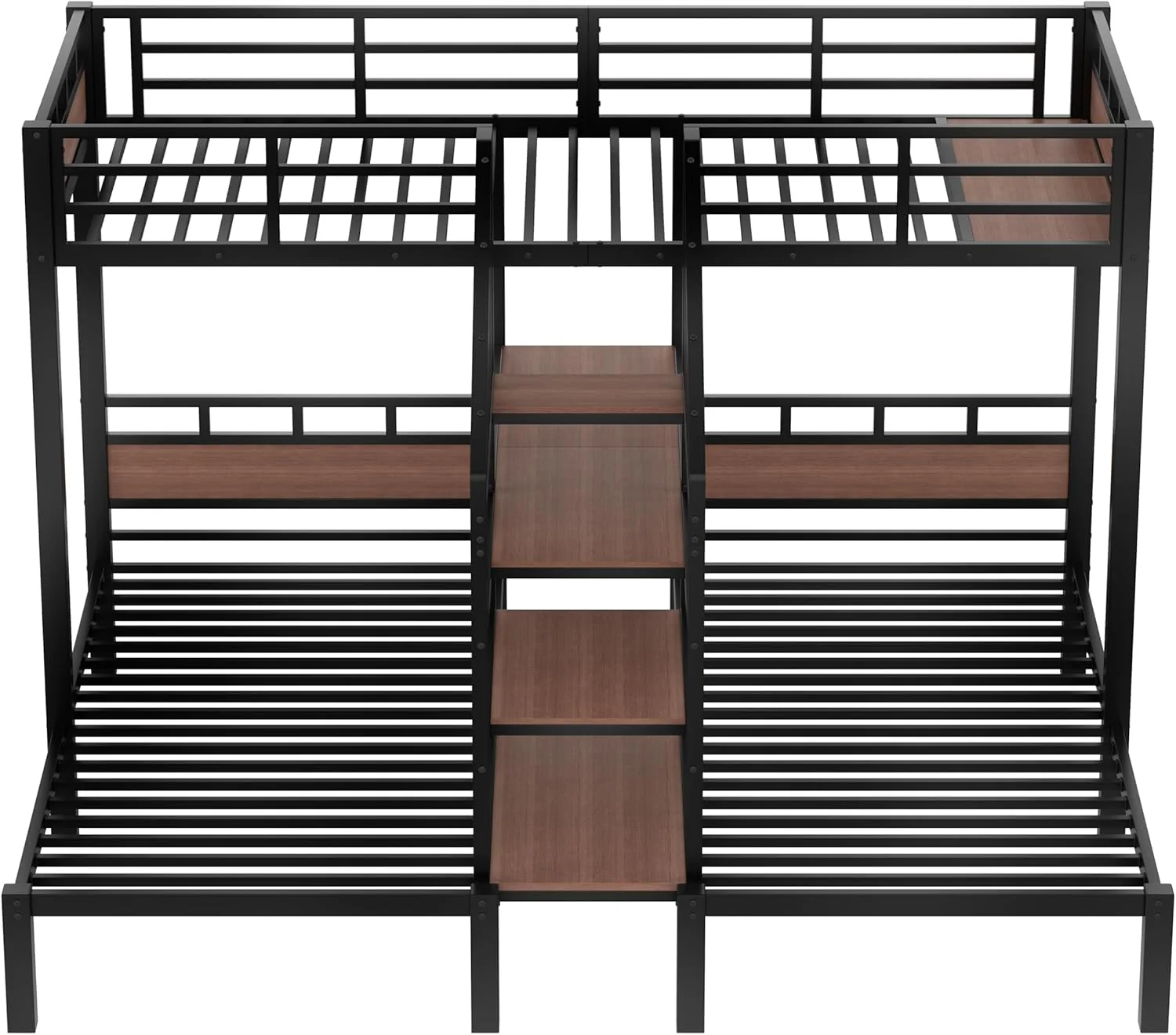 Bellemave Twin Over Twin Over Twin Bunk Bed - Image 4