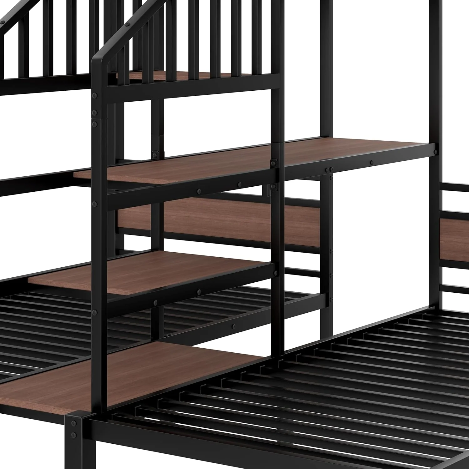 Bellemave Twin Over Twin Over Twin Bunk Bed - Image 7