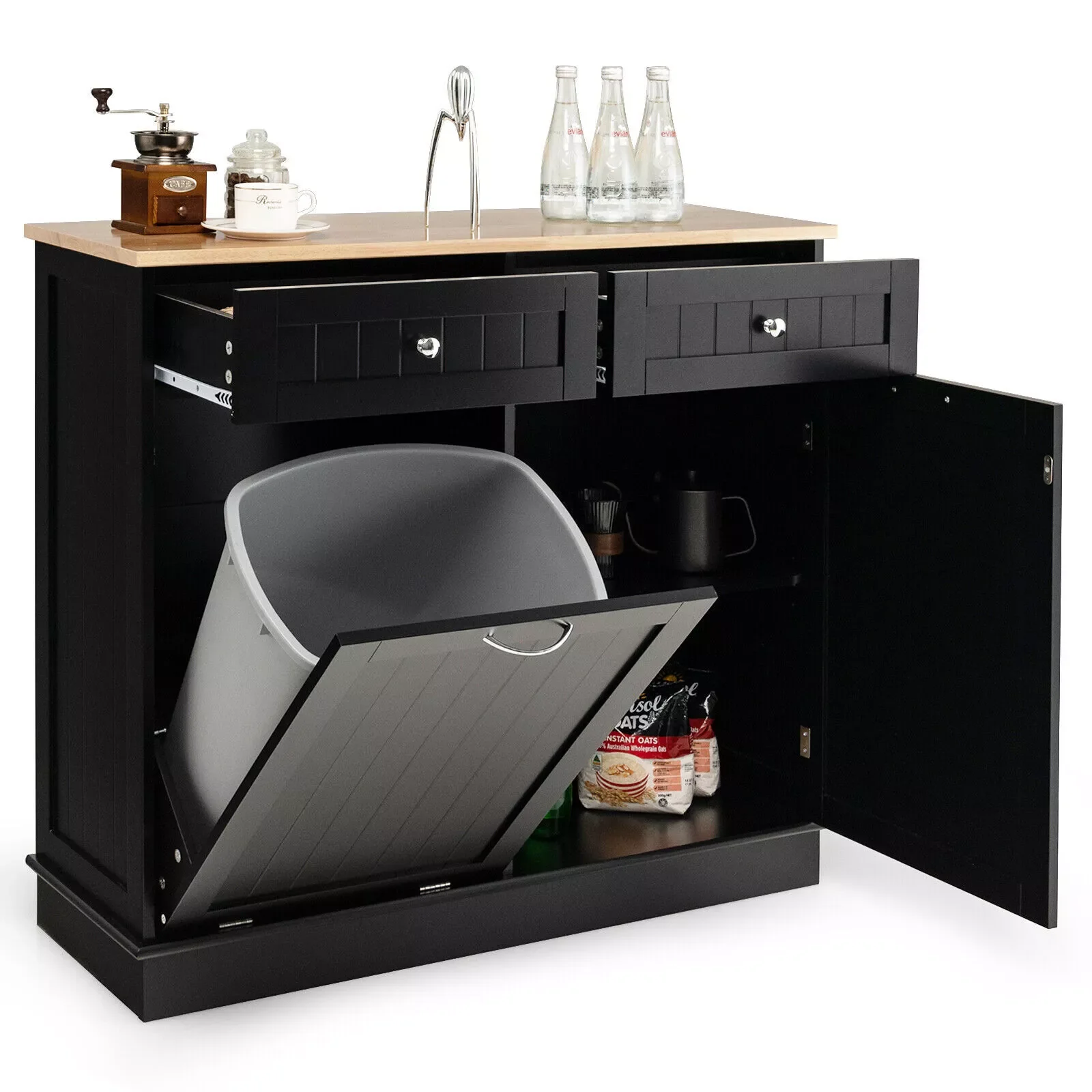 Bender Kitchen Trash Cabinet Cupboard - Image 2