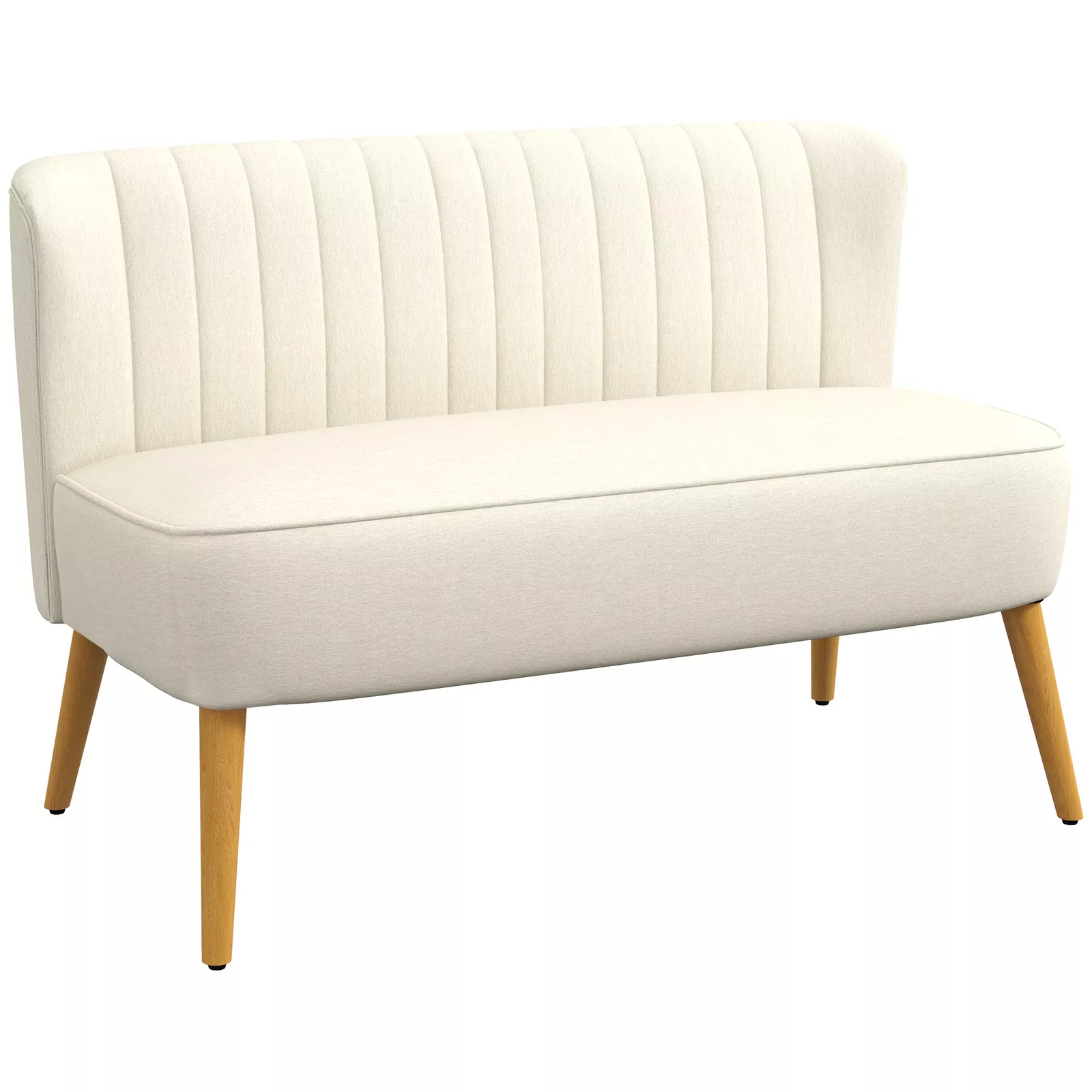 Benton Linen Loveseat Sofa - Image 2