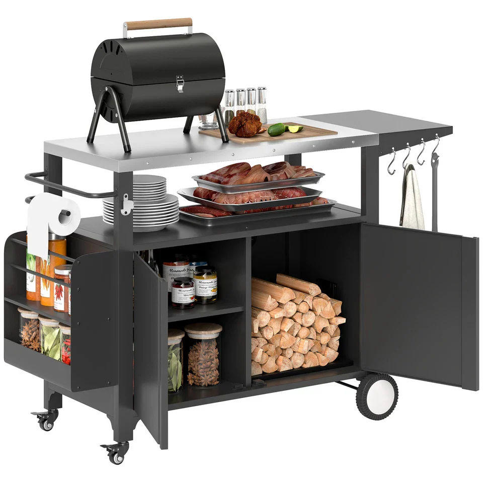 Berg Outdoor Bar Cart - Image 2