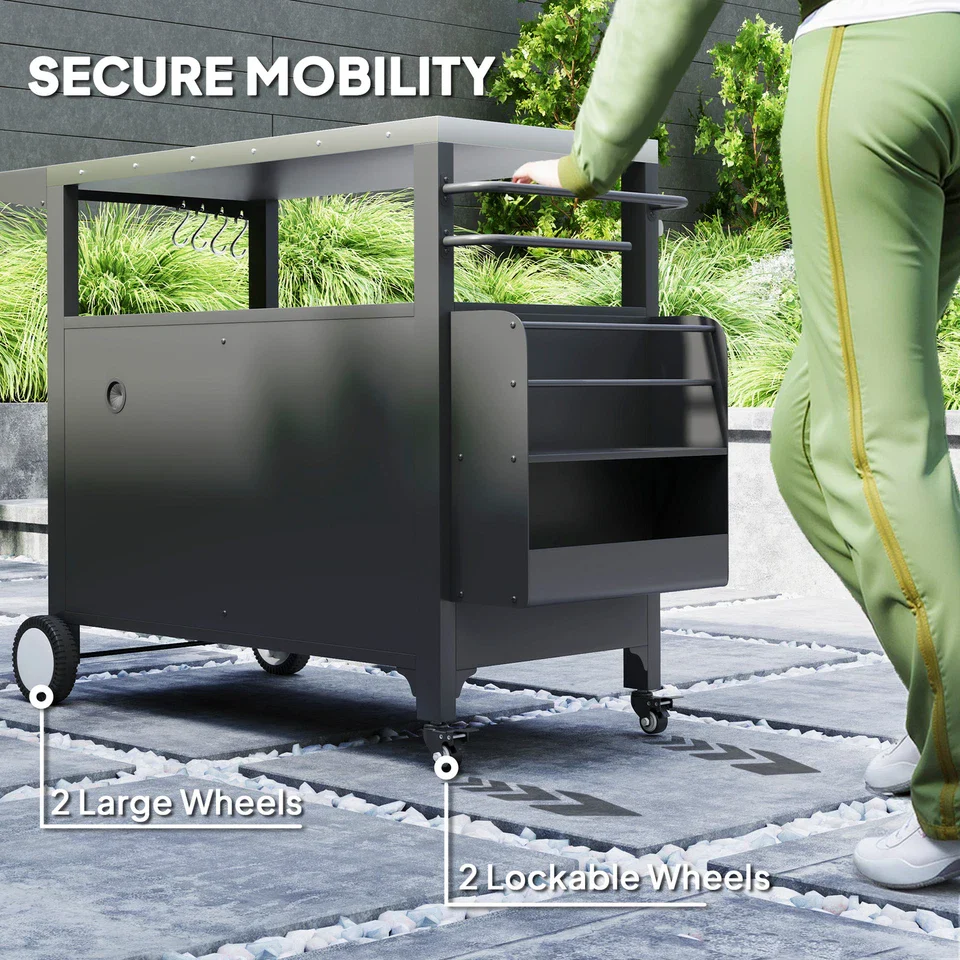 Berg Outdoor Bar Cart - Image 7