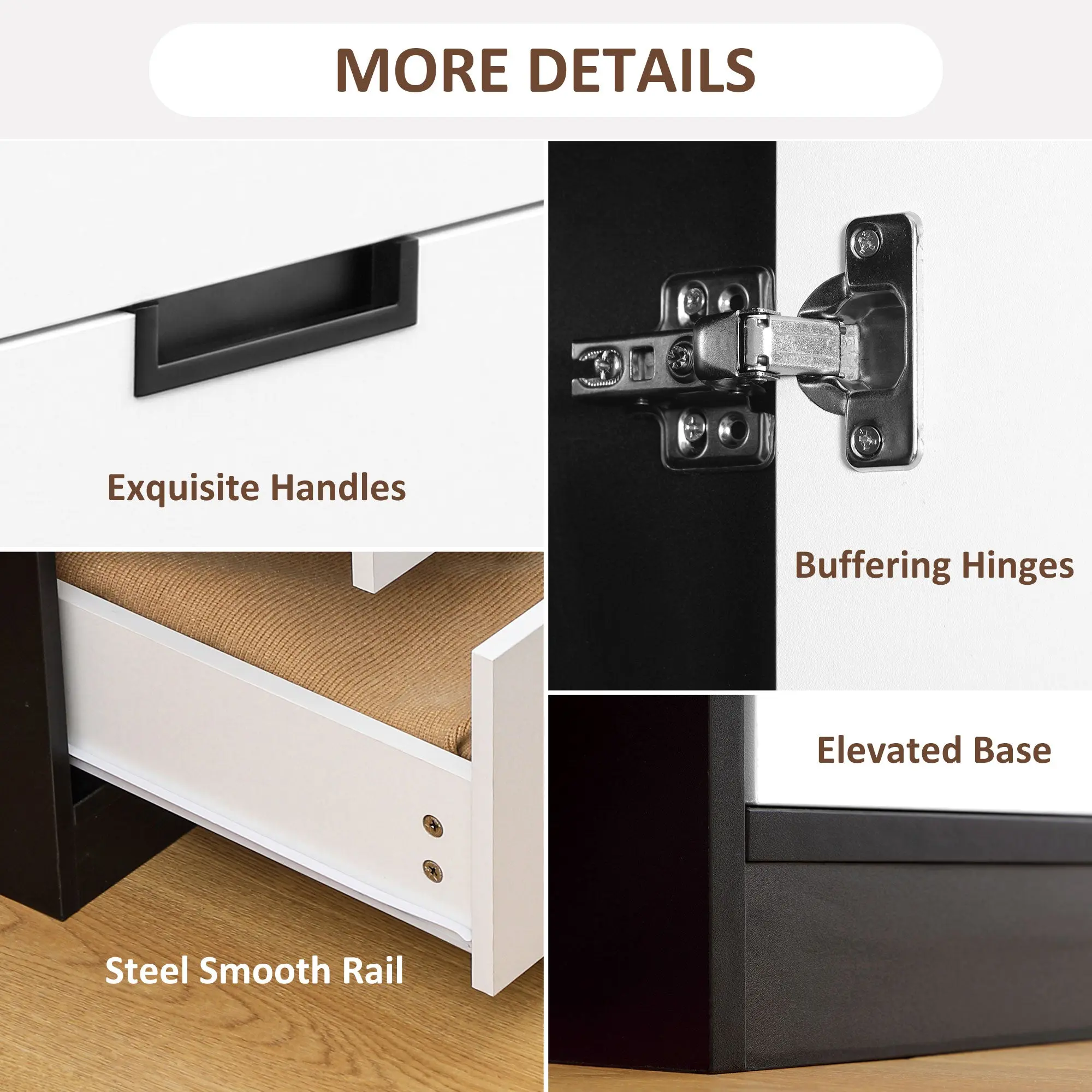 Bertha 2 Door Wardrobe With Drawers - Image 5