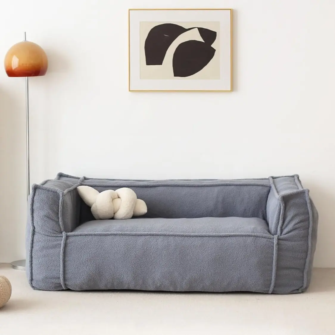 Bray Bean Bag Loveseat Sofa Couch - Image 2