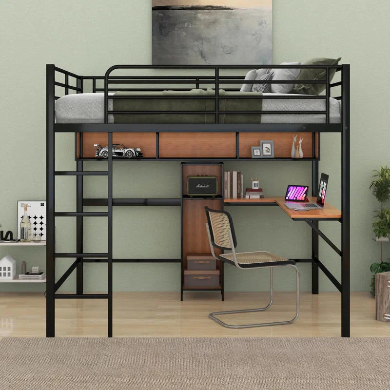 Bush Full Loft Bed With Desk - Image 2