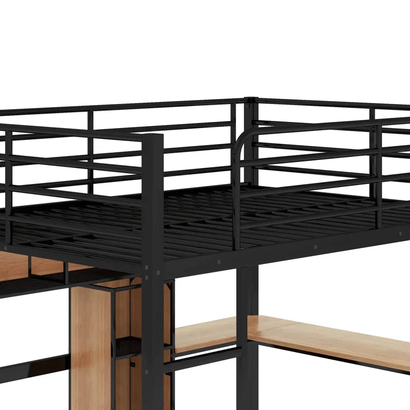 Bush Full Loft Bed With Desk - Image 6