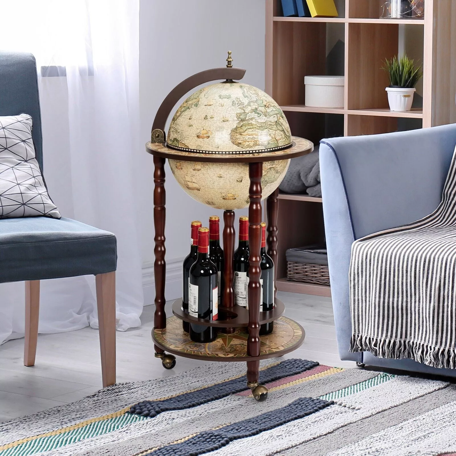 Cabrera Globe Drinks Cabinet