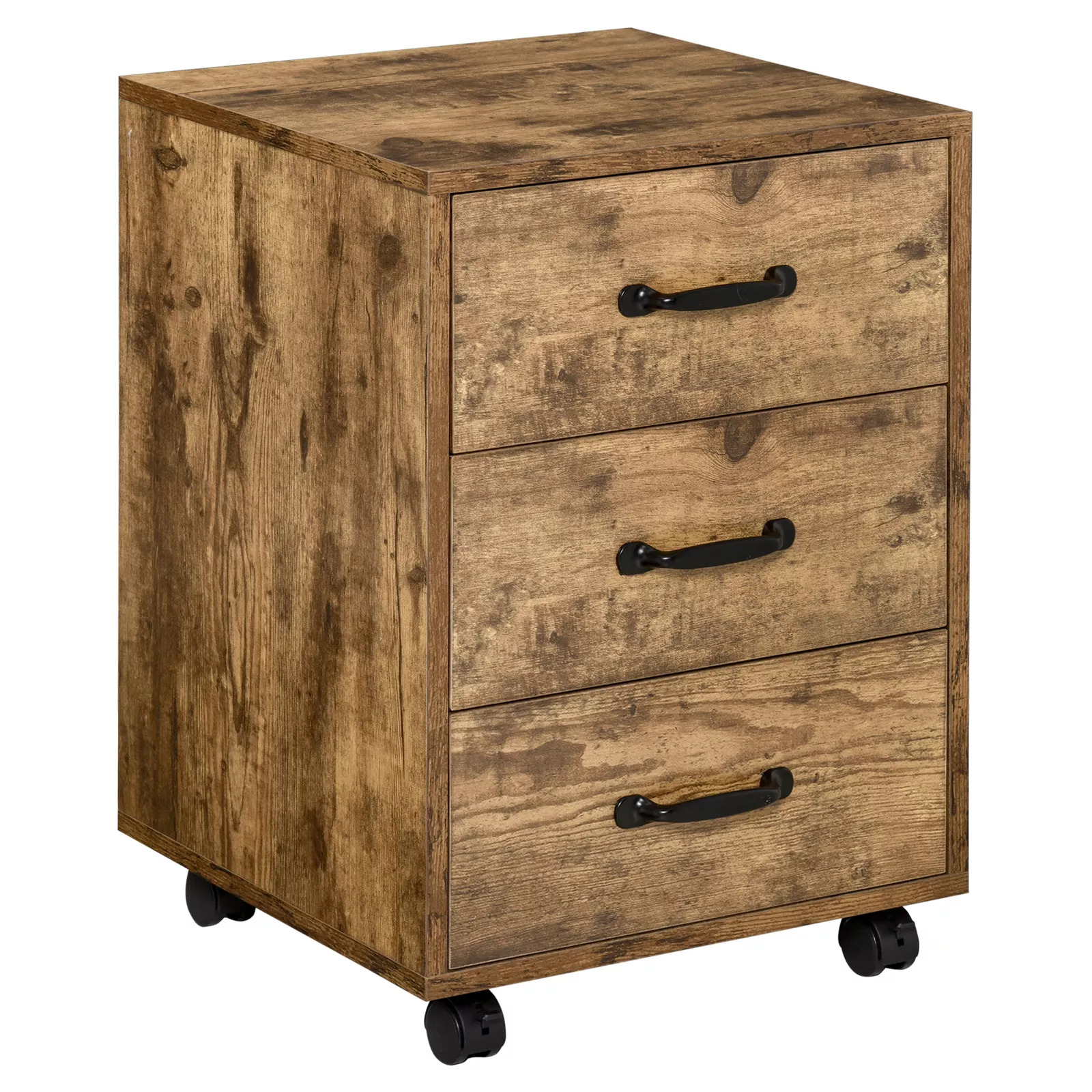 Callan Small 3 Drawers Office Filing Storage Cabinet - Image 2