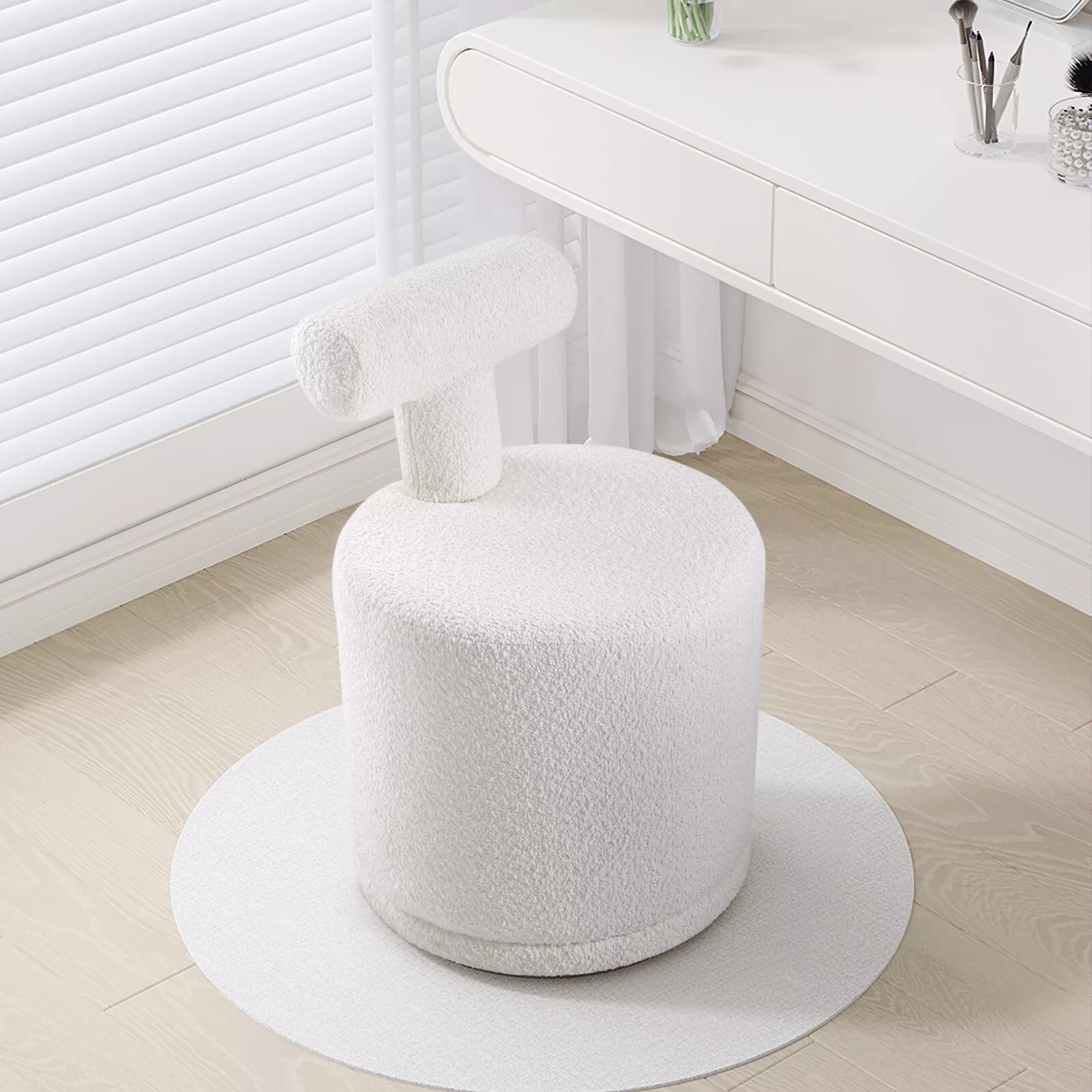 Carolyn Dressing Table Chair Stool - Image 2