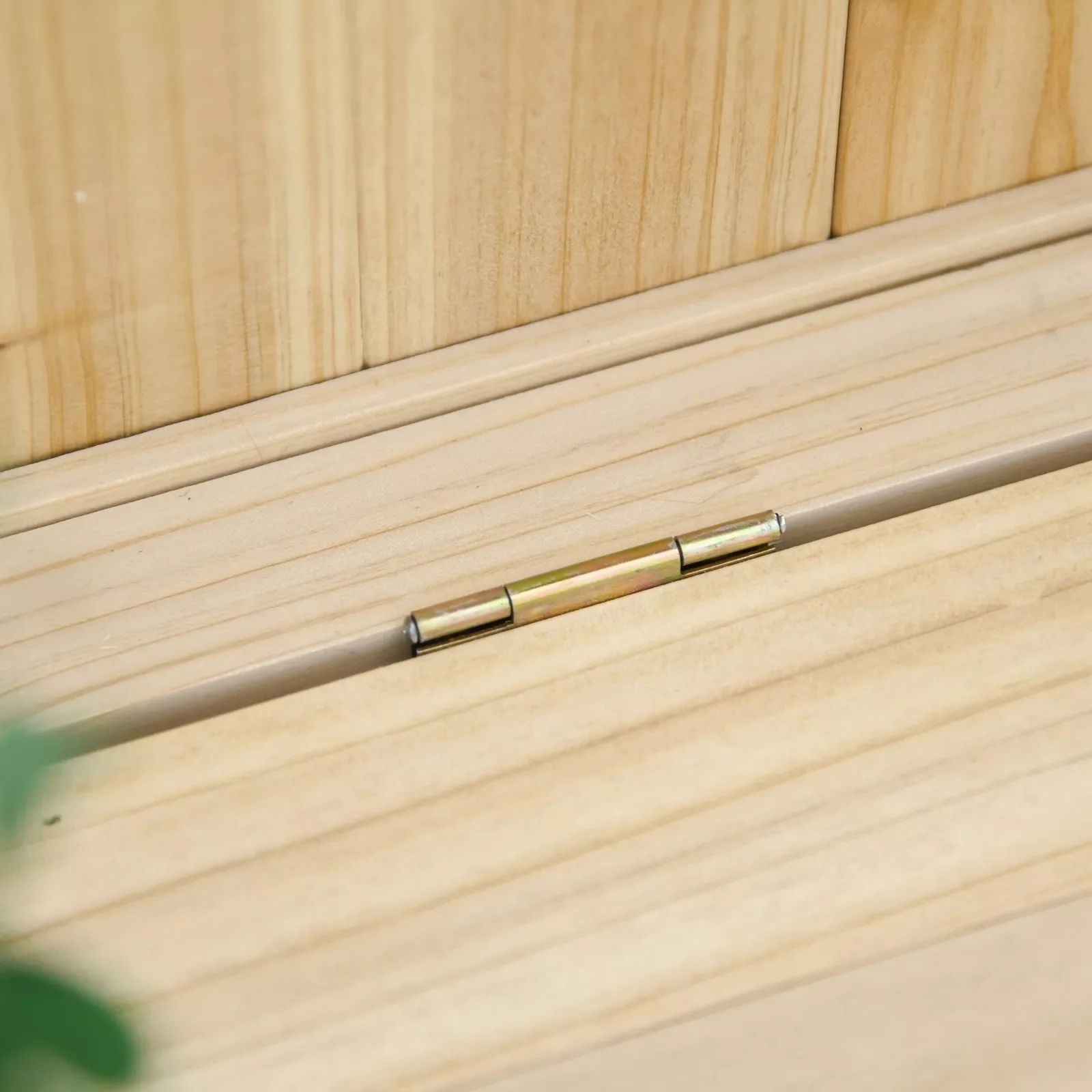 Carroll Outdoor Garden Storage Bench - Image 7