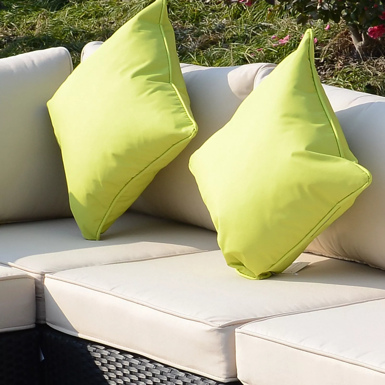 Carson Outdoor Garden Corner Couch Set - Image 3