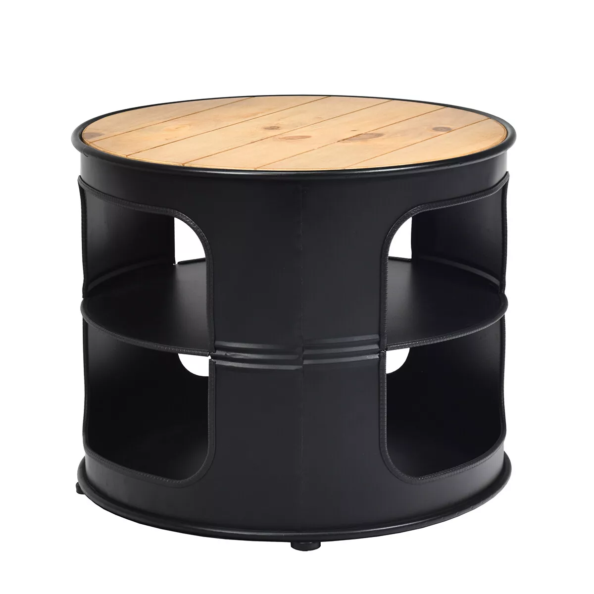 Casey Round Sofa Side End Table - Image 2