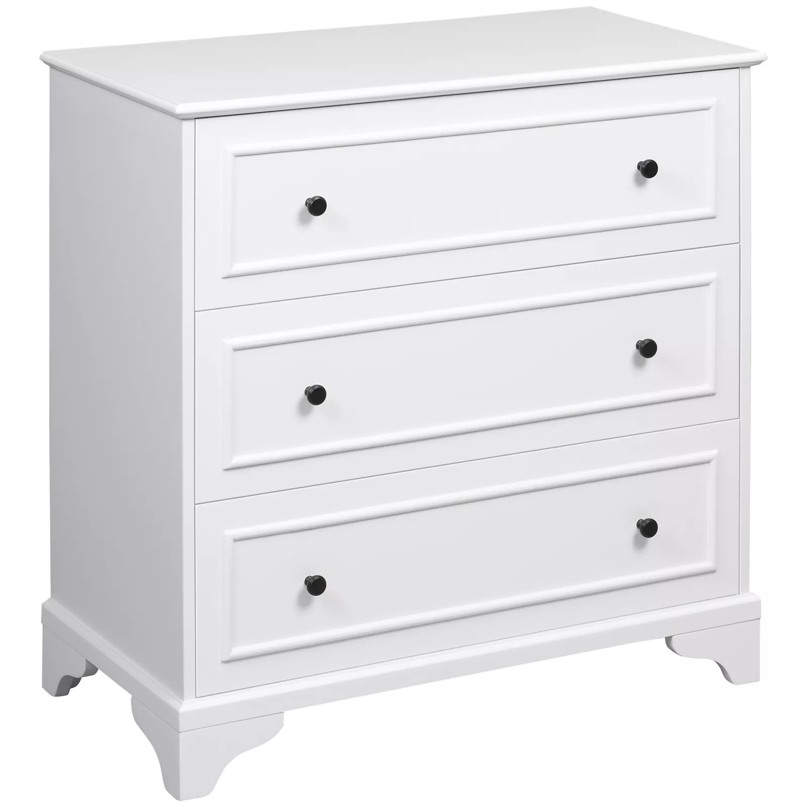 Caspar 3 Drawer Chest Dresser - Image 2