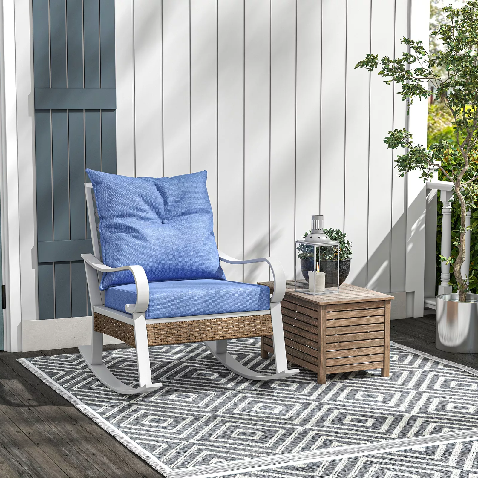 Chaya Outdoor Patio Rocking Chair