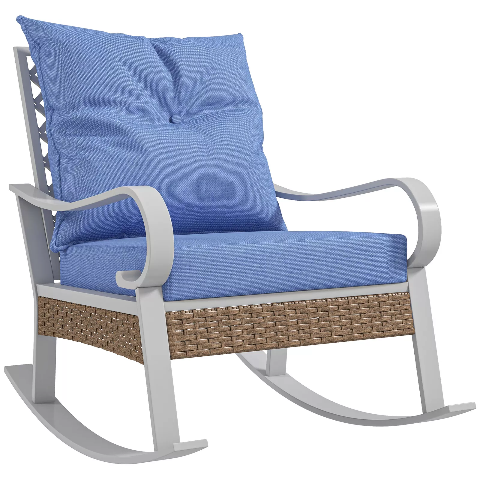 Chaya Outdoor Patio Rocking Chair - Image 2