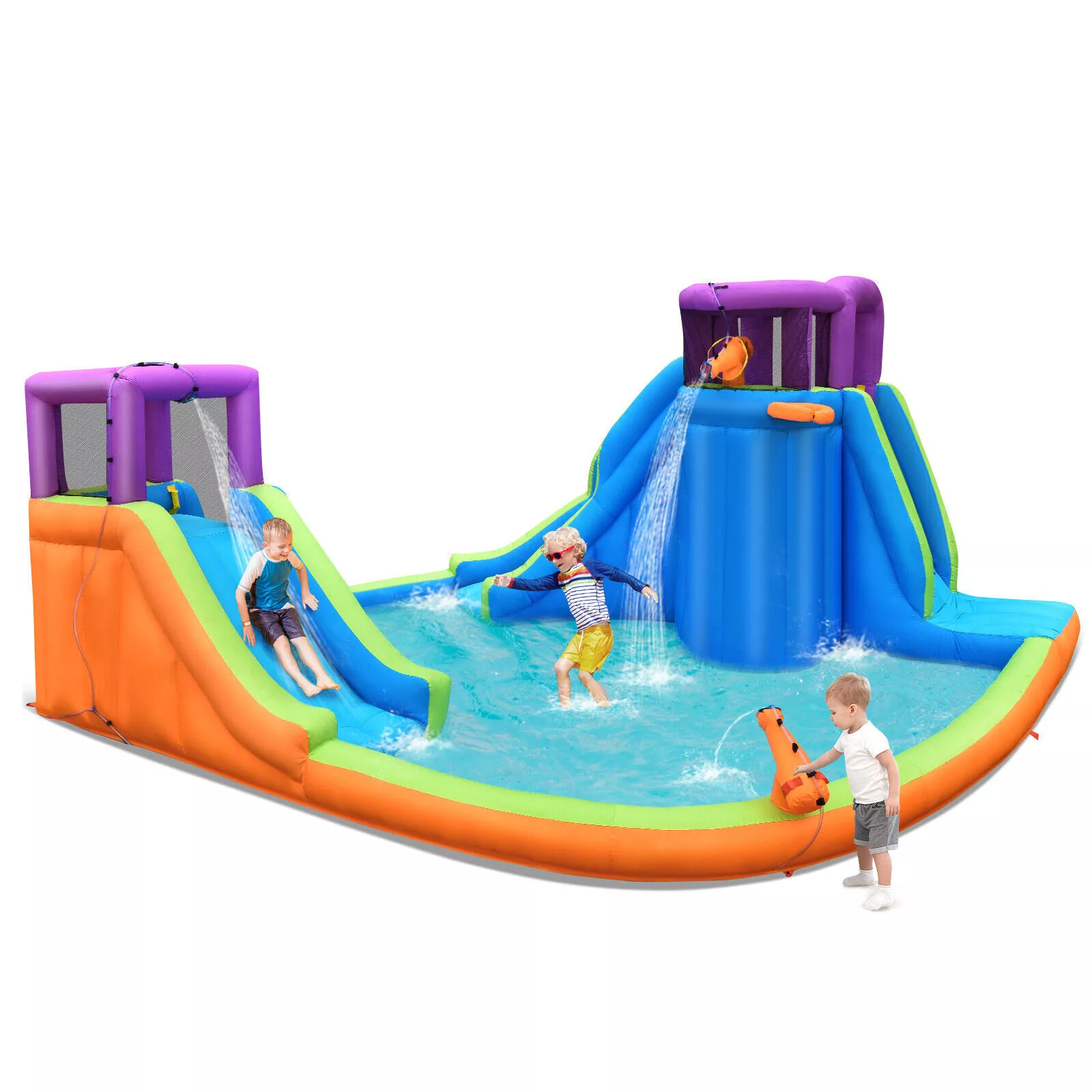 Children's Bouncy Castle With Water Slide - Image 3