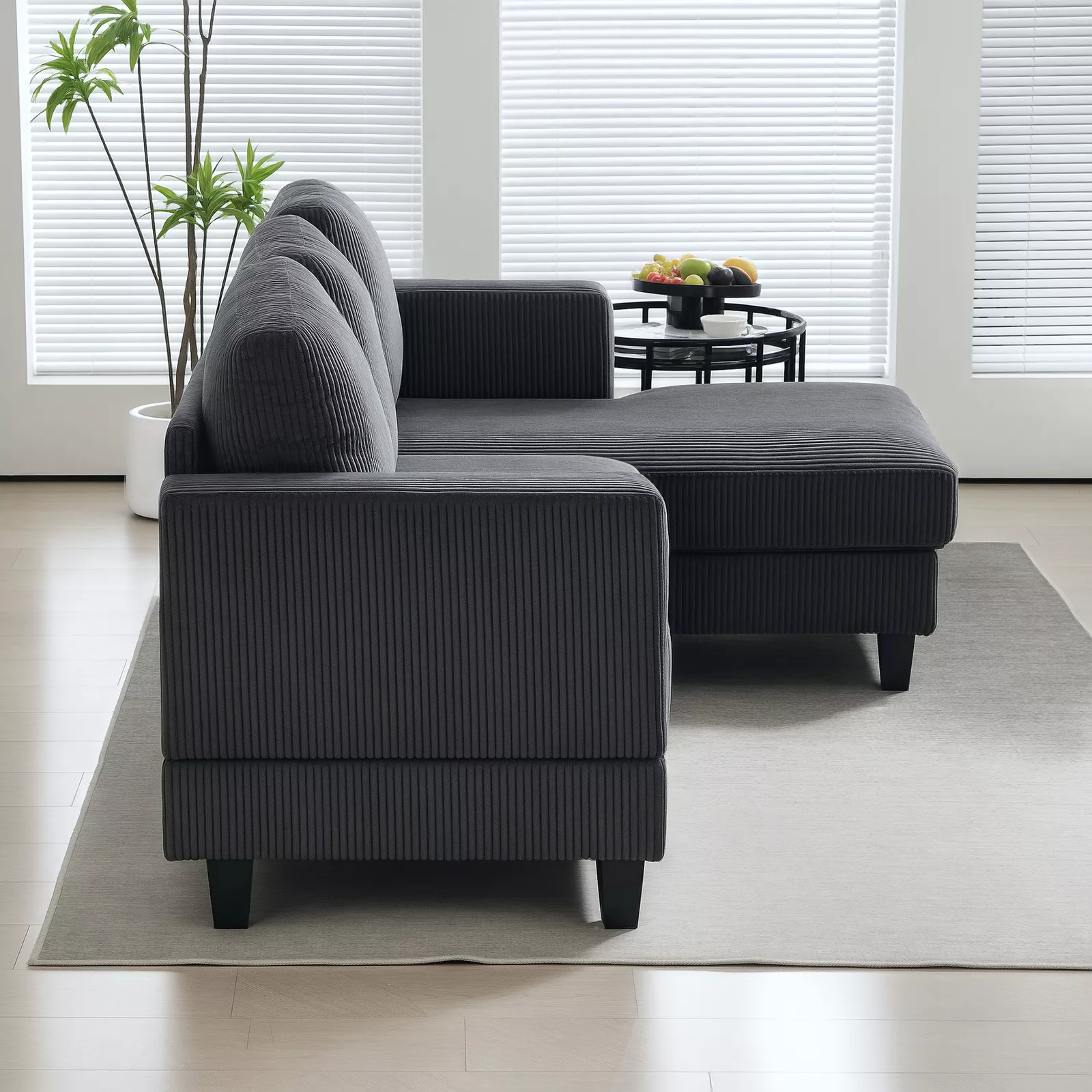 Cleo L Shape Sectional Modular Sofa - Image 3
