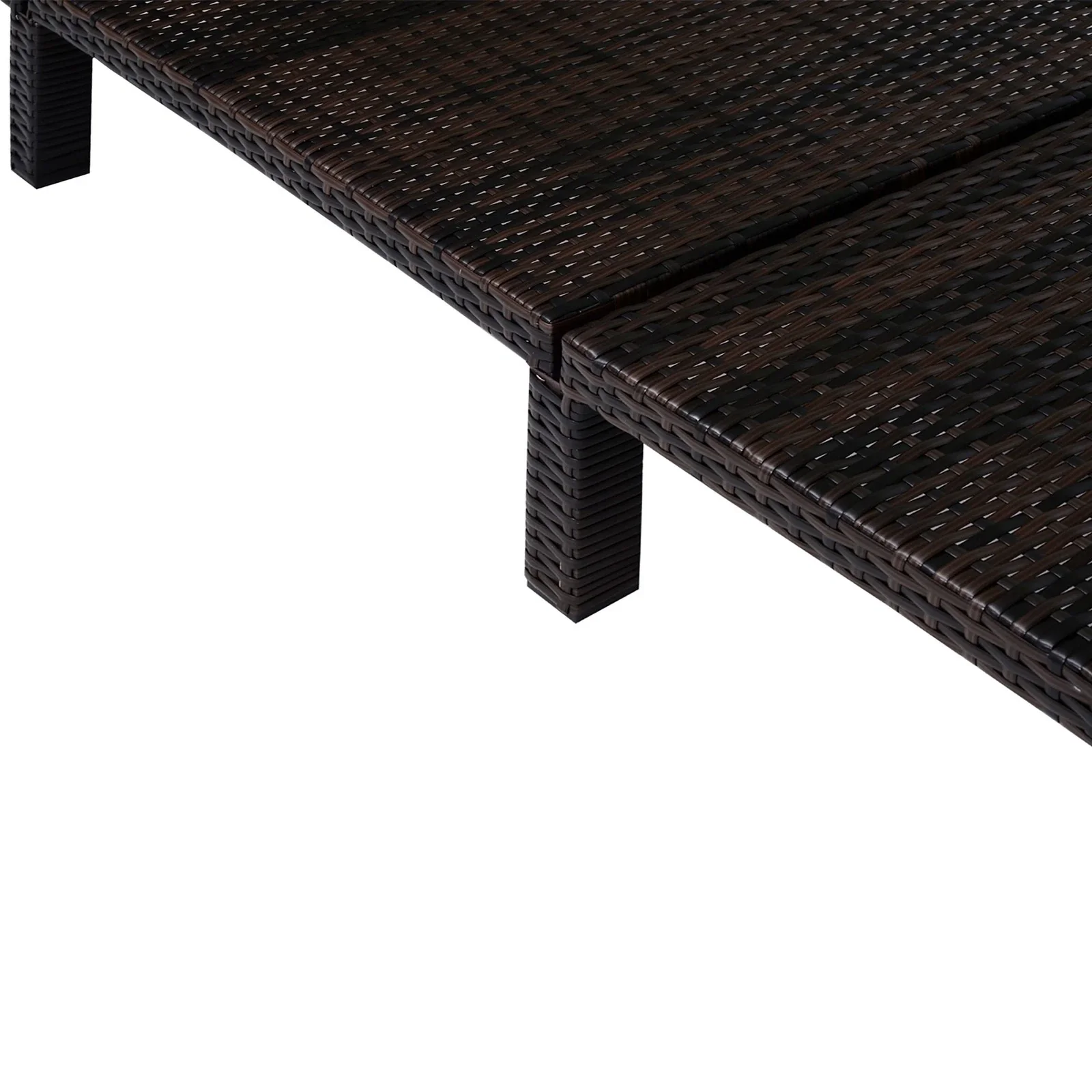 Cleo Rattan Garden Sun Lounger - Image 8