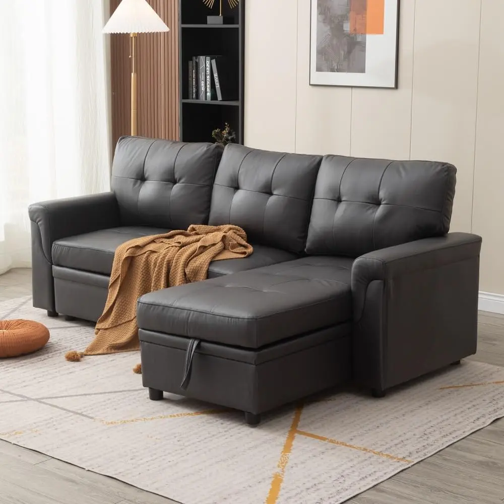 Conner 3 Seater Corner Sofa Bed With Storage