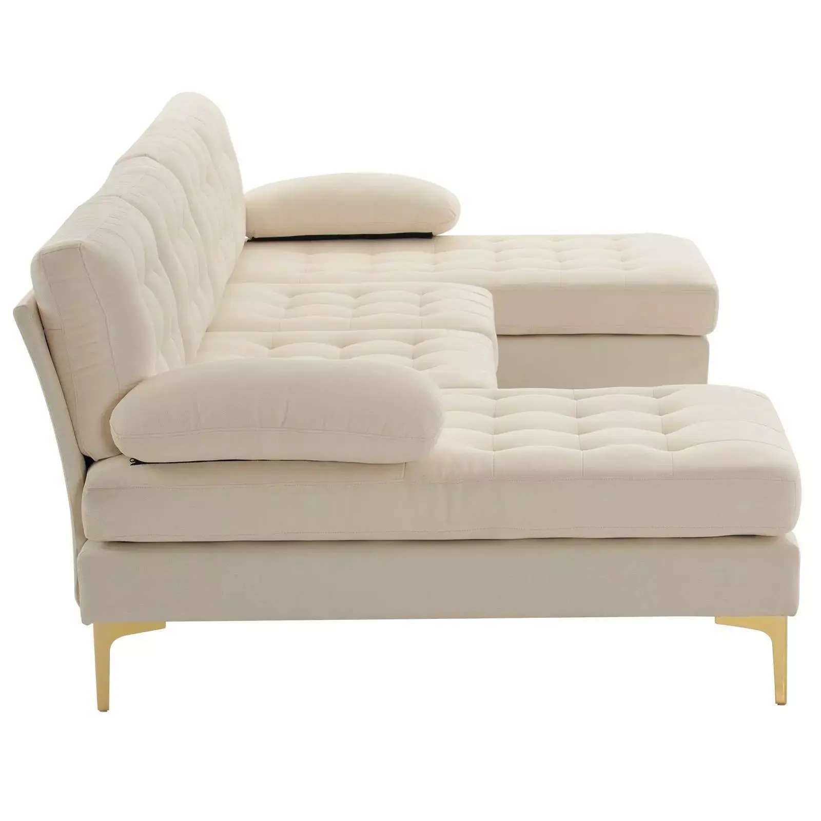 Contemporary U Shaped Sectional Couch - Image 5
