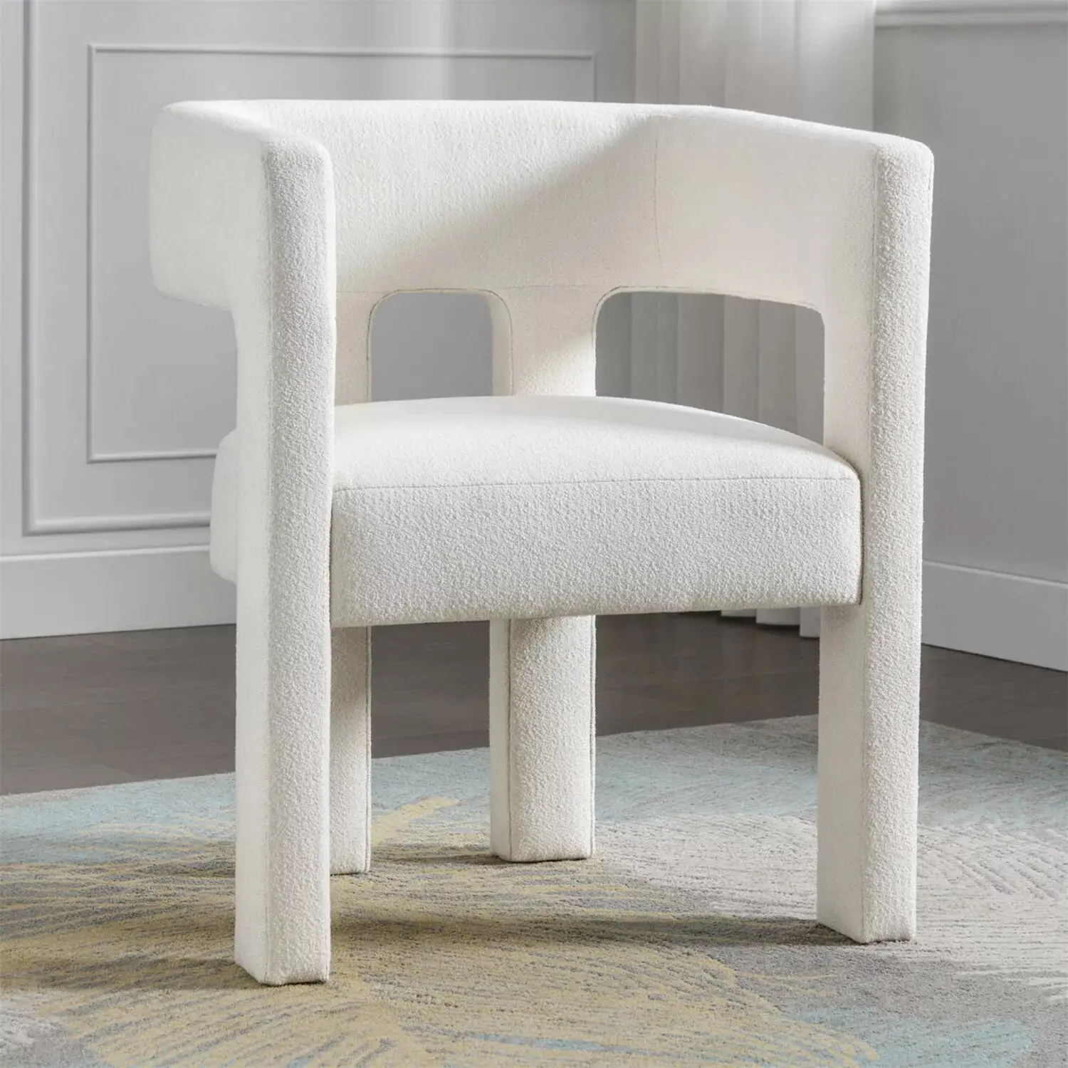 Crosby Modern Accent Armchair - Image 5