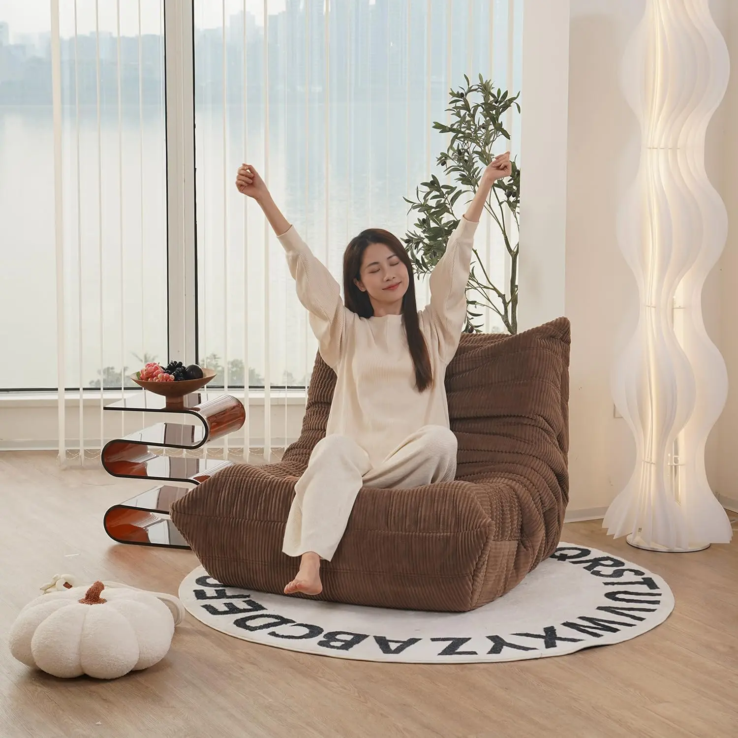 Cruz Giant Bean Bag Sofa Couch - Image 2