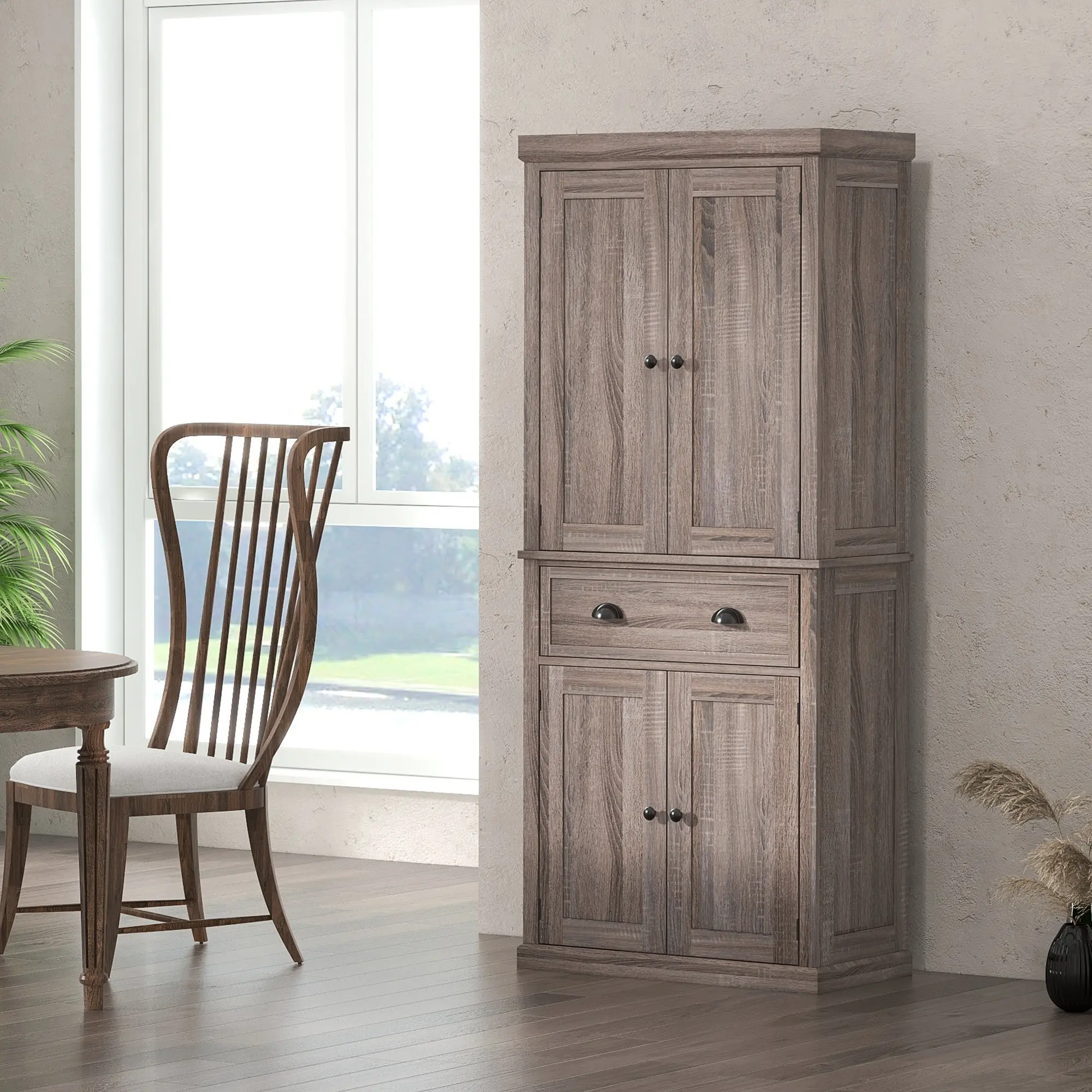 Cruz Kitchen Pantry Storage Cabinet - Image 8