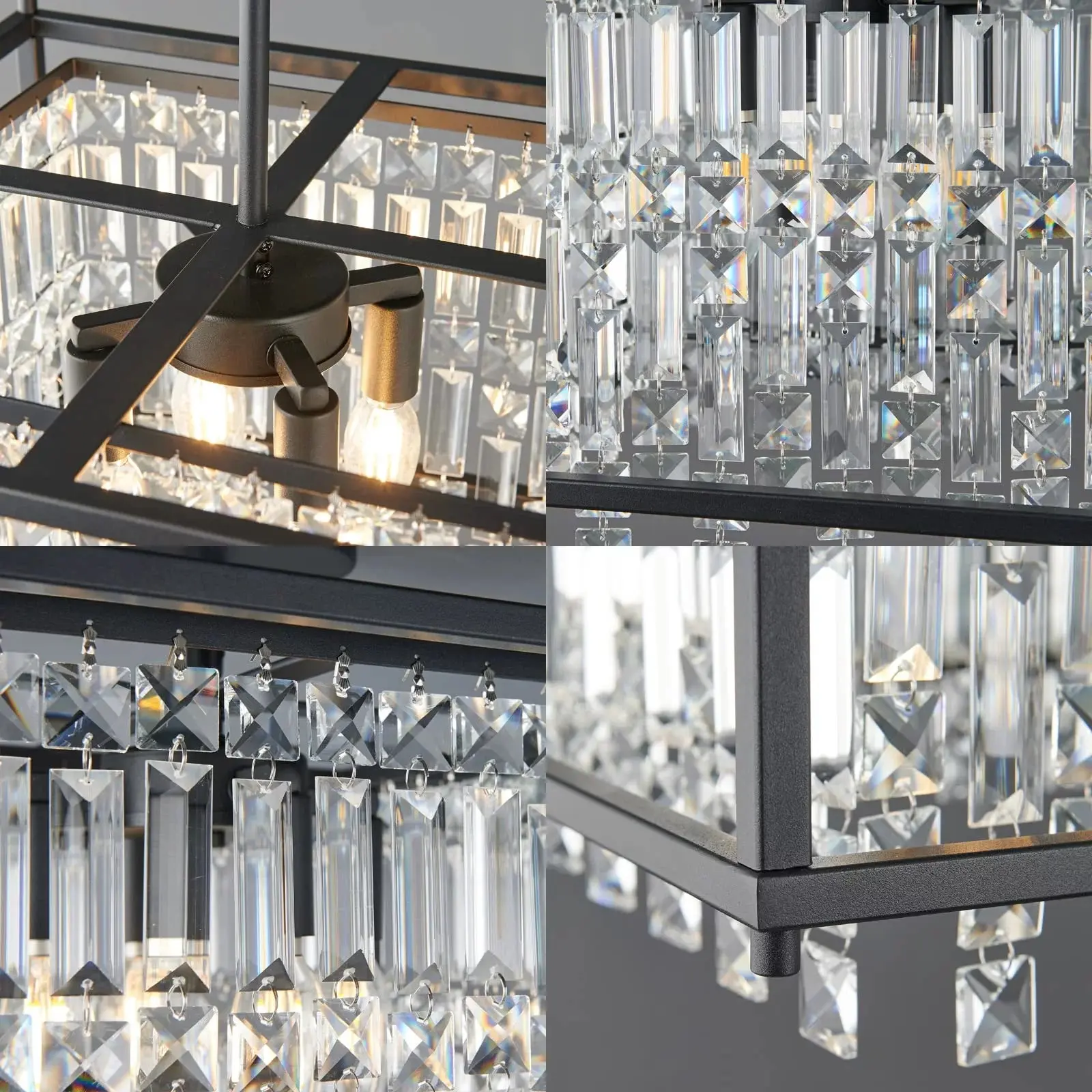 Crystal Farmhouse Dining Room Chandelier - Image 5