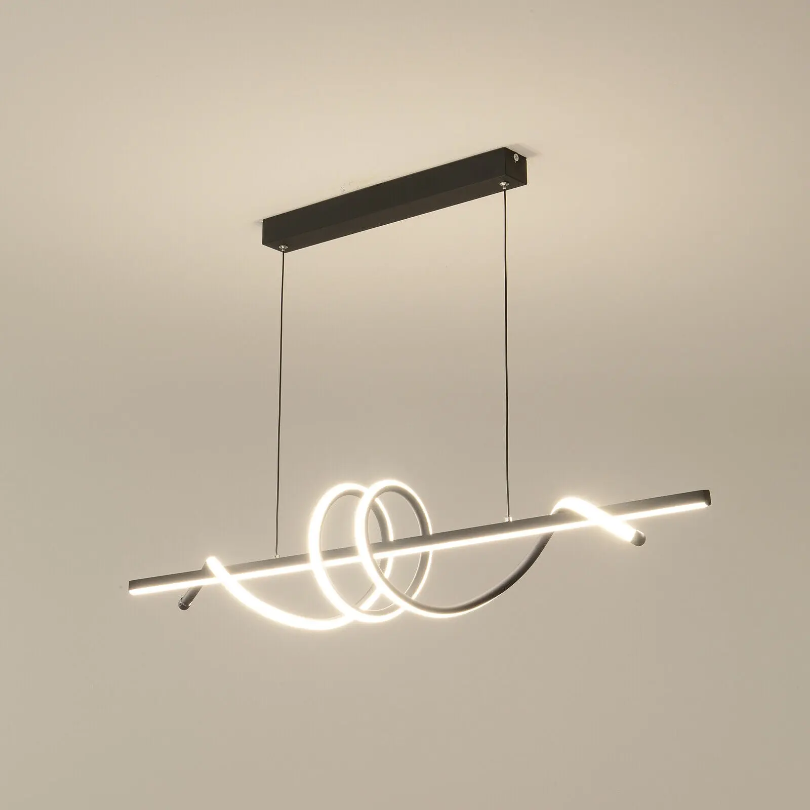 Curve Wave Modern Dining Room Chandelier - Image 2