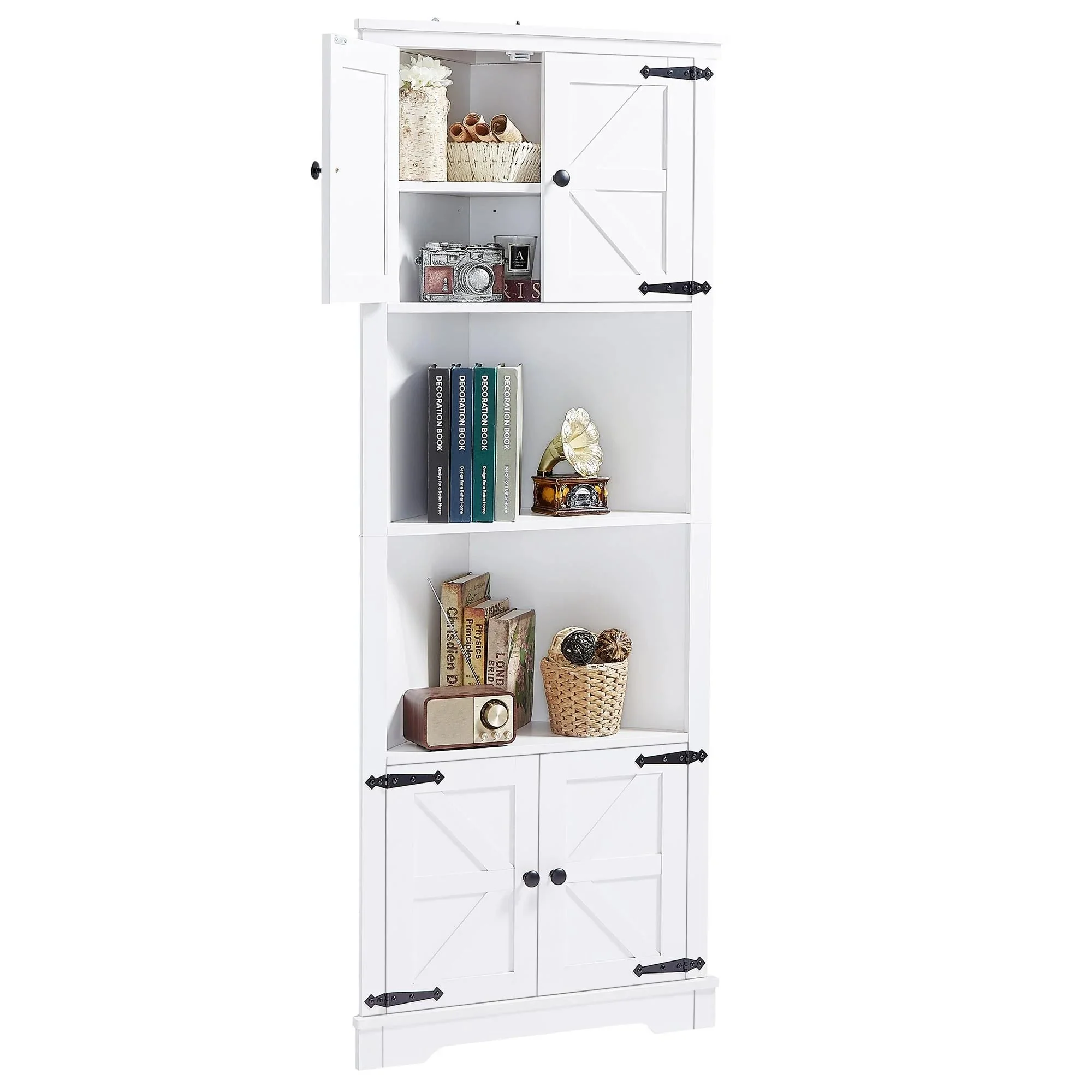 Dana Tall Corner Kitchen Pantry Cabinet - Image 3