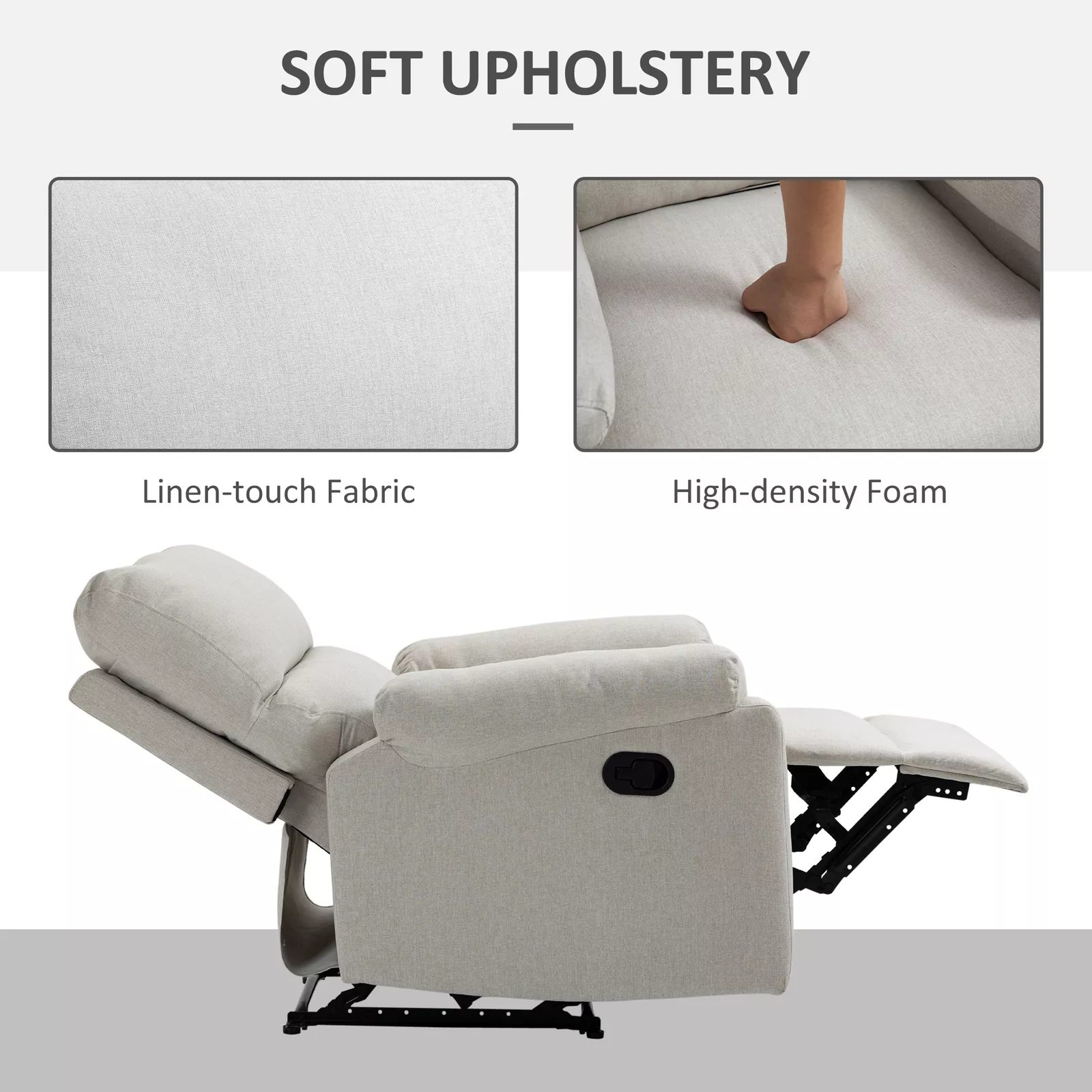 Davila Manual Recliner Sofa - Image 5