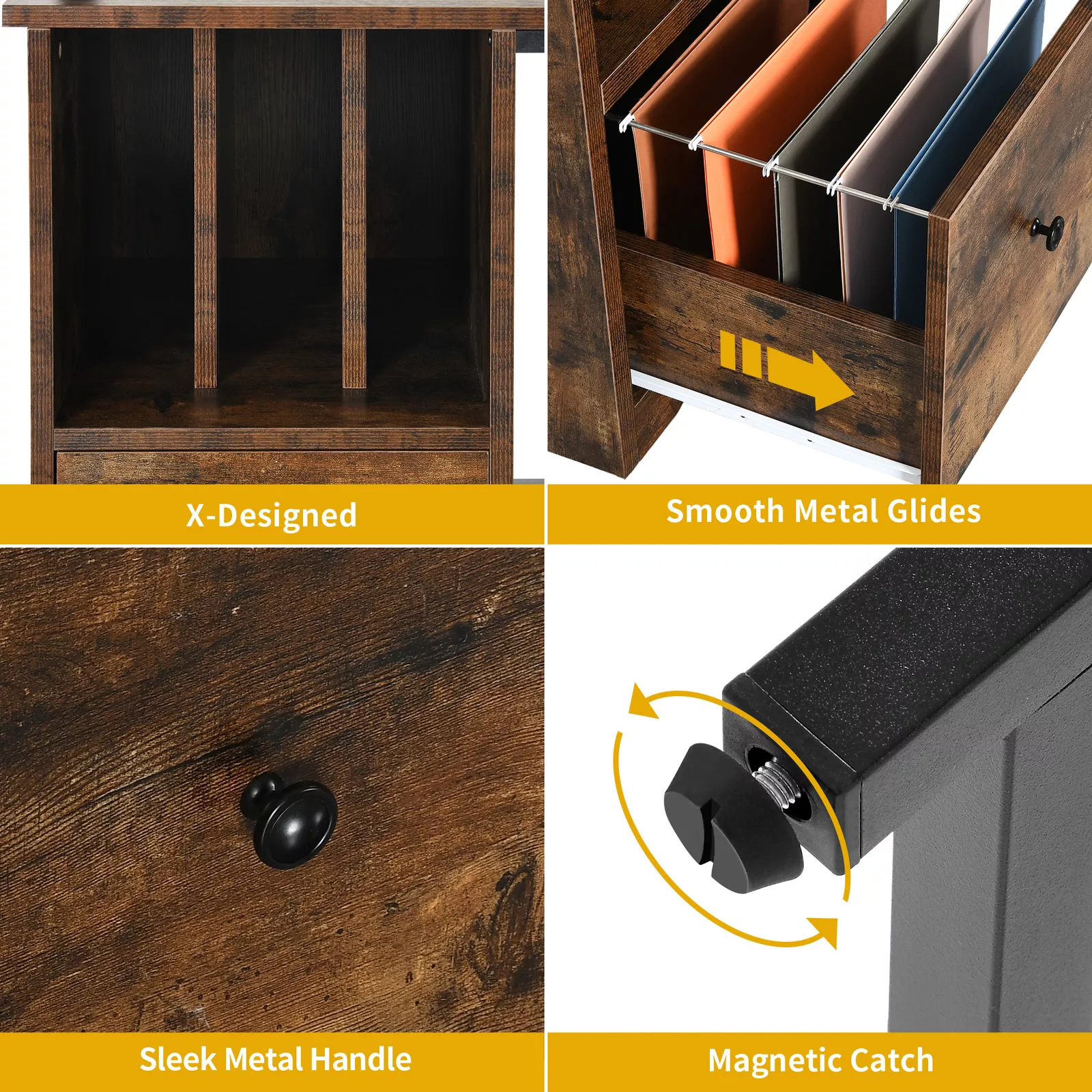 Dexter L Shaped Gaming Corner Desk - Image 3