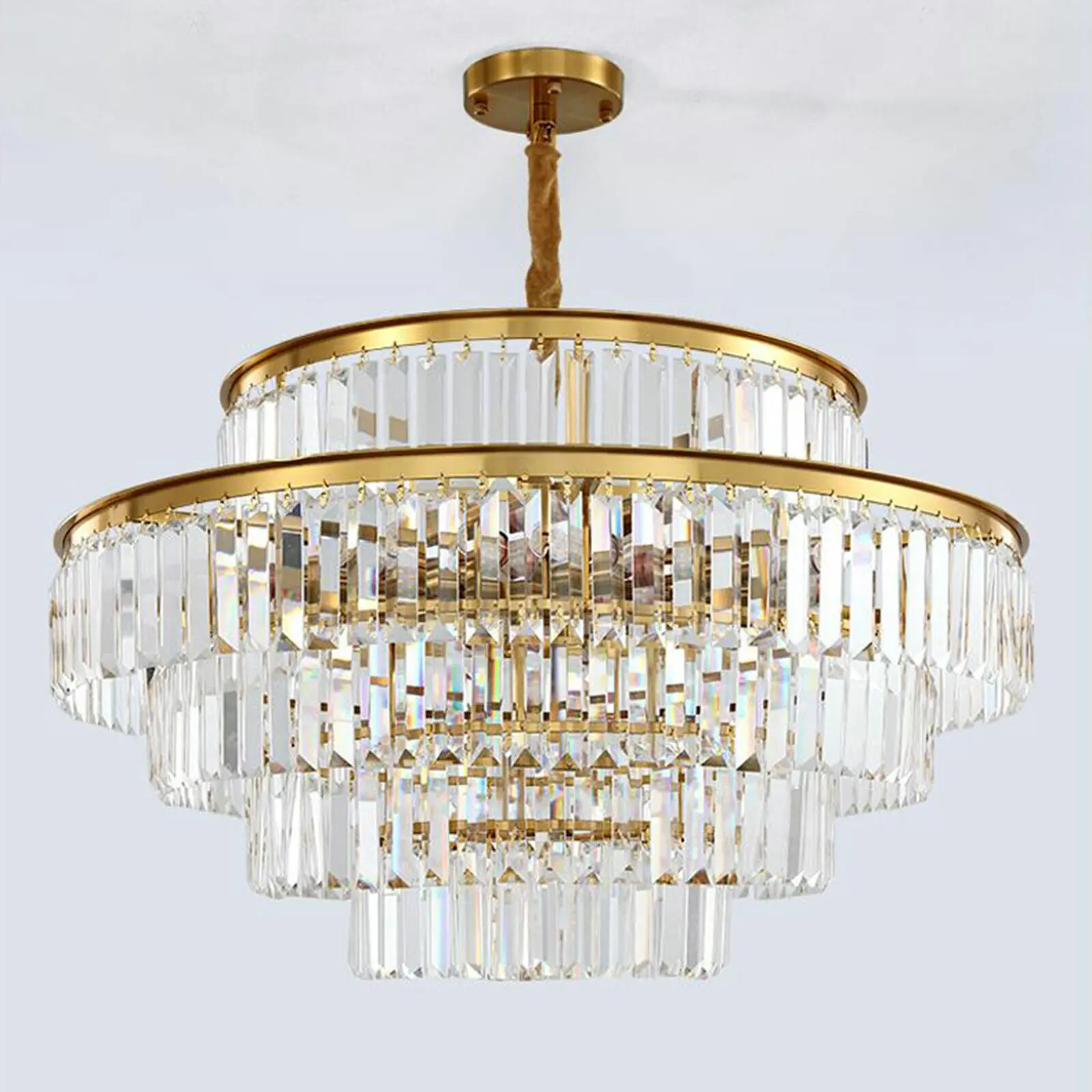 Diamond Crystal Dining Room Chandelier - Image 2