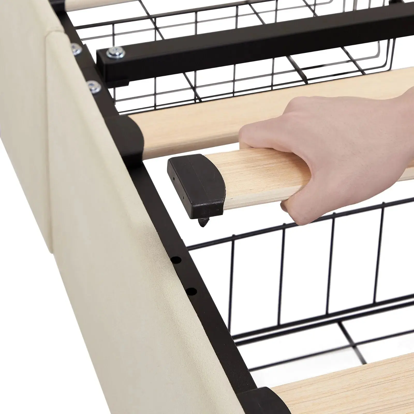 Diaz Plateform Bed Frame With Storage - Image 6