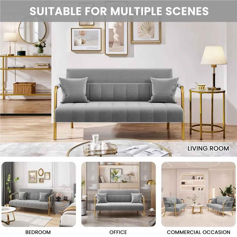 Eaton Small 2 Seater Loveseat Sofa - Image 4