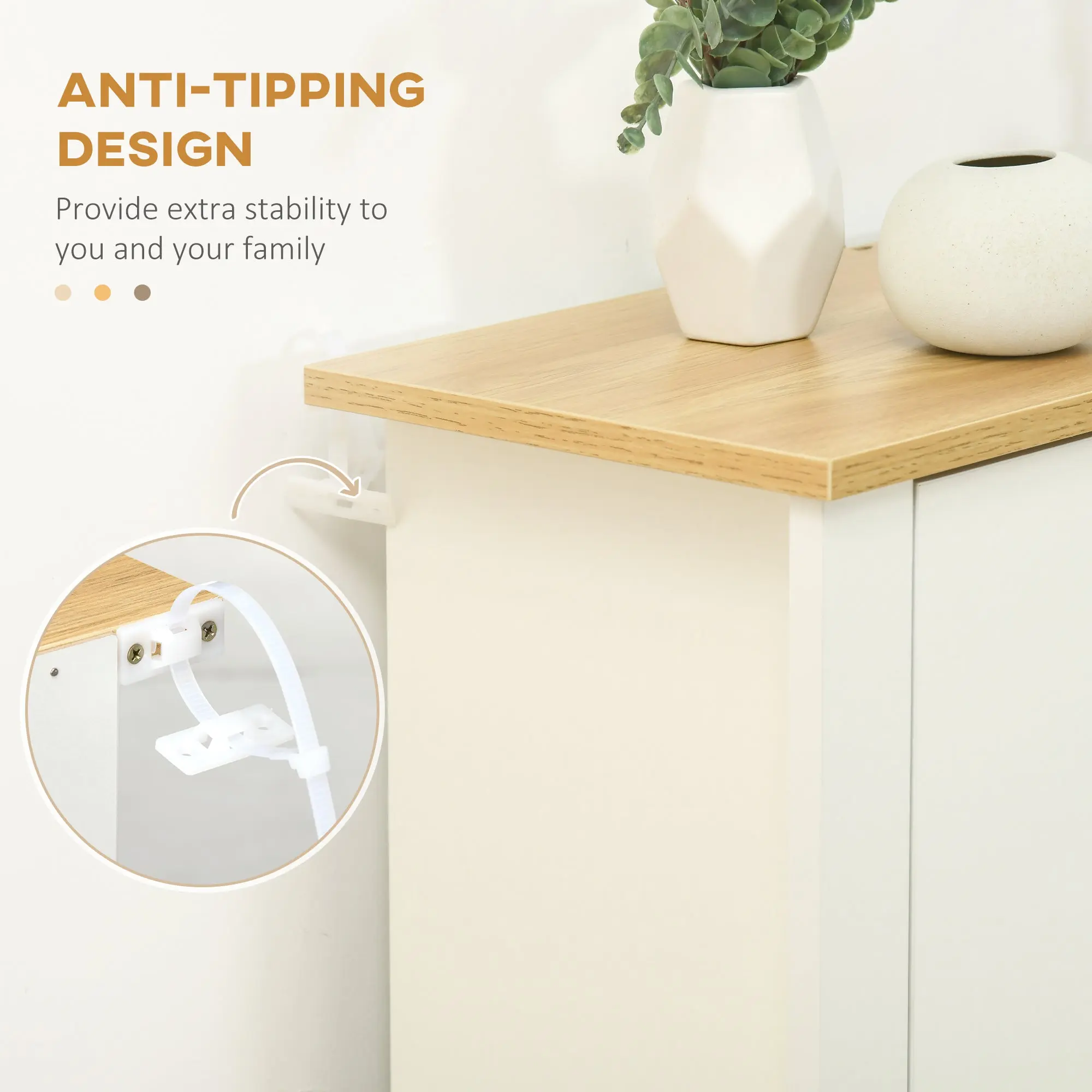 Elaine Slim Shoe Storage Cabinet - Image 4