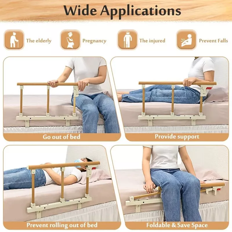 Elderly Safety Bed Rail (Collapsible Handle) - Image 4