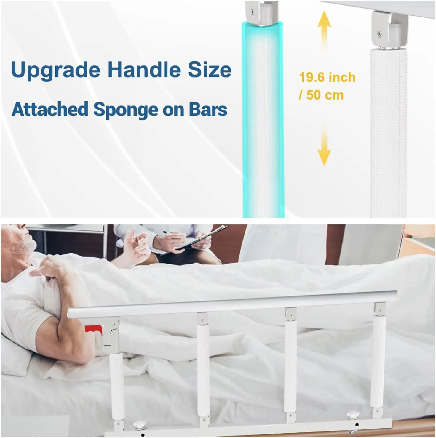 Elderly Safety Bed Rail (Collapsible Handle) - Image 4