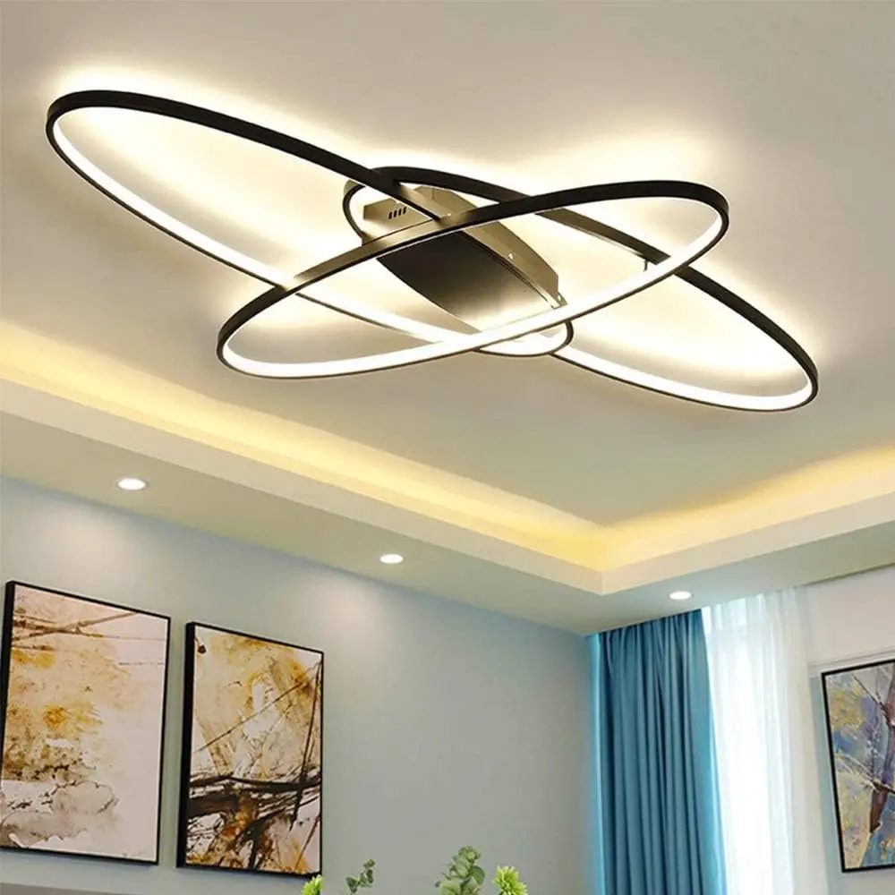 Elliptic LED Flush Mount Ceiling Light