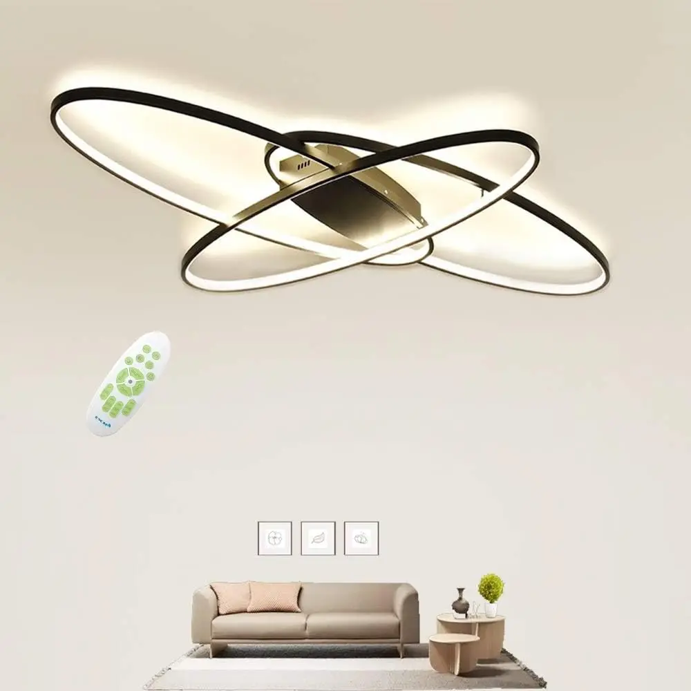 Elliptic LED Flush Mount Ceiling Light - Image 2