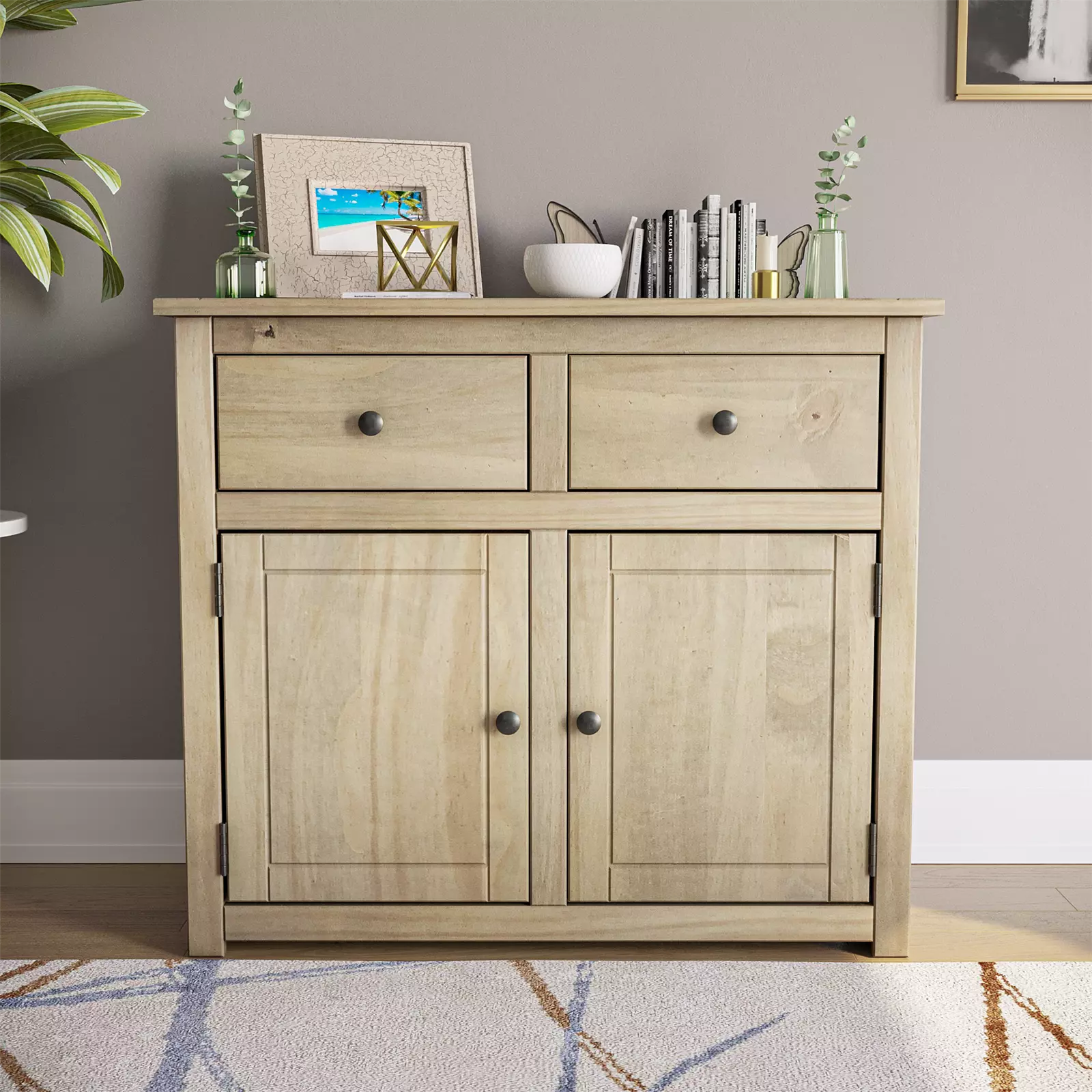 Eric Wood Sideboard Buffet Cabinet - Image 3