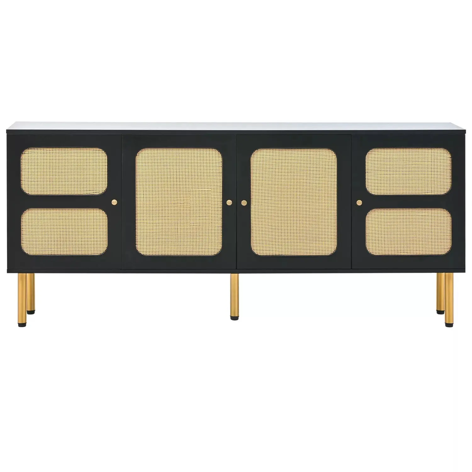Eryn Rattan TV Media Cabinet Console - Image 5