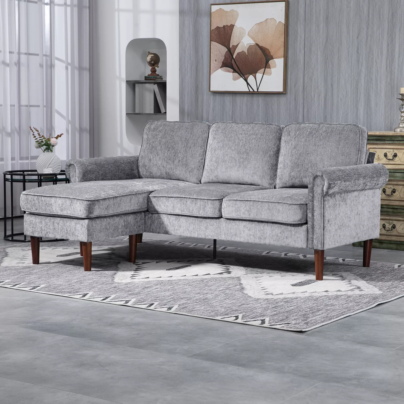 Esme L Shape Sectional Modular Sofa - Image 9