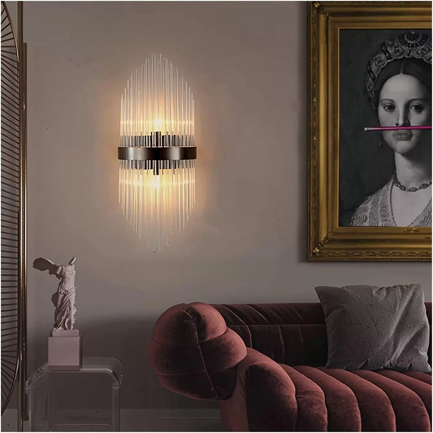 Fahad Crystal Wall Light - Image 3