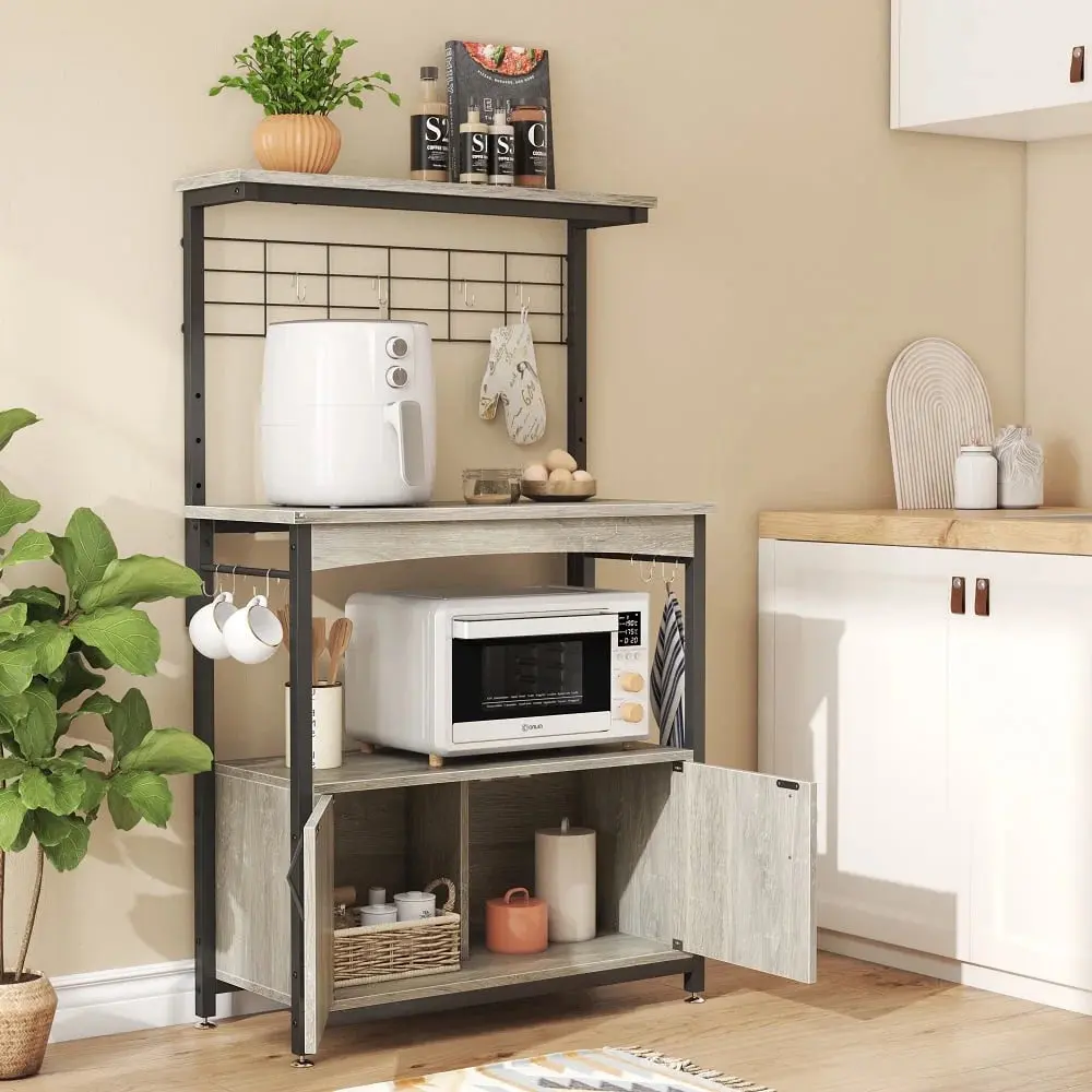 Fields Bakers Rack With Cabinet - Image 5