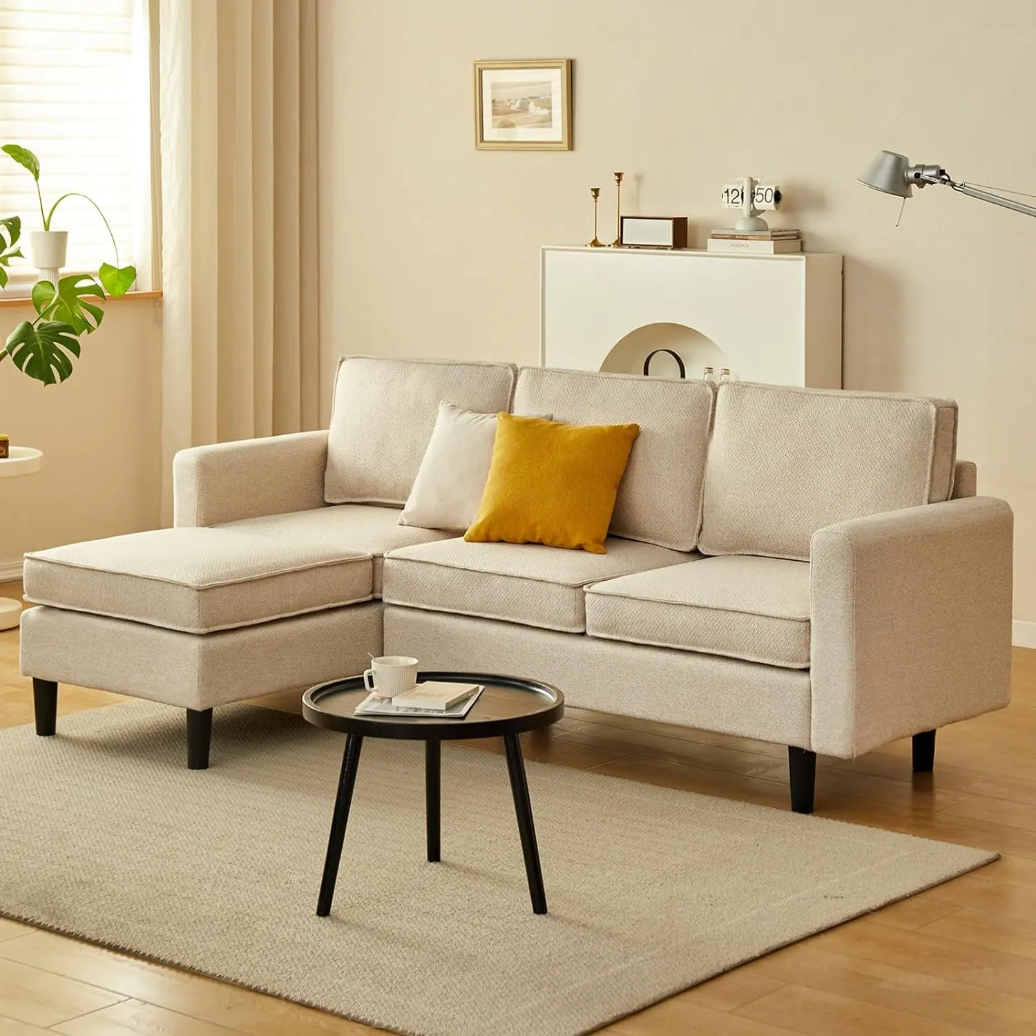 Gareth 3 Seater Corner Modular Sofa Couch - Image 7